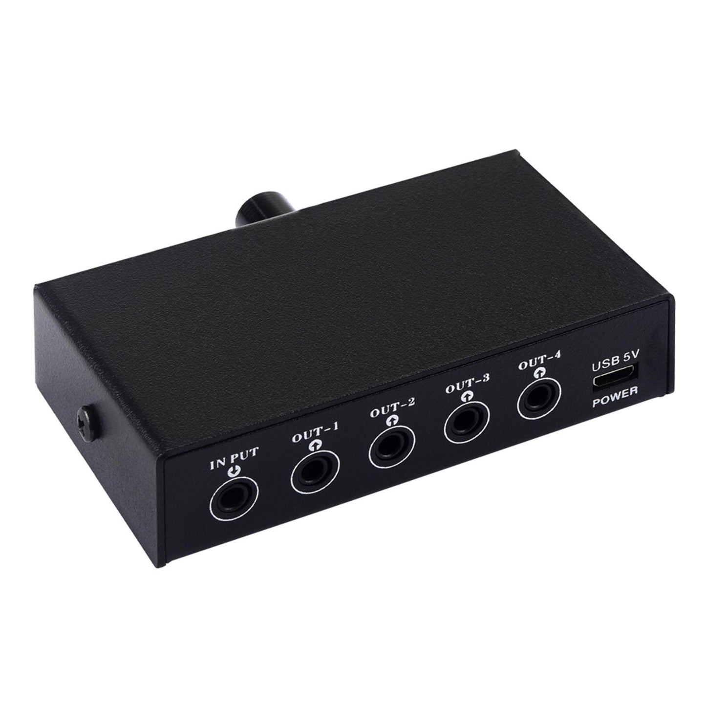 1 in 4 Out Audio Signal Frequency Switcher Selector for Headphone Cell Phone