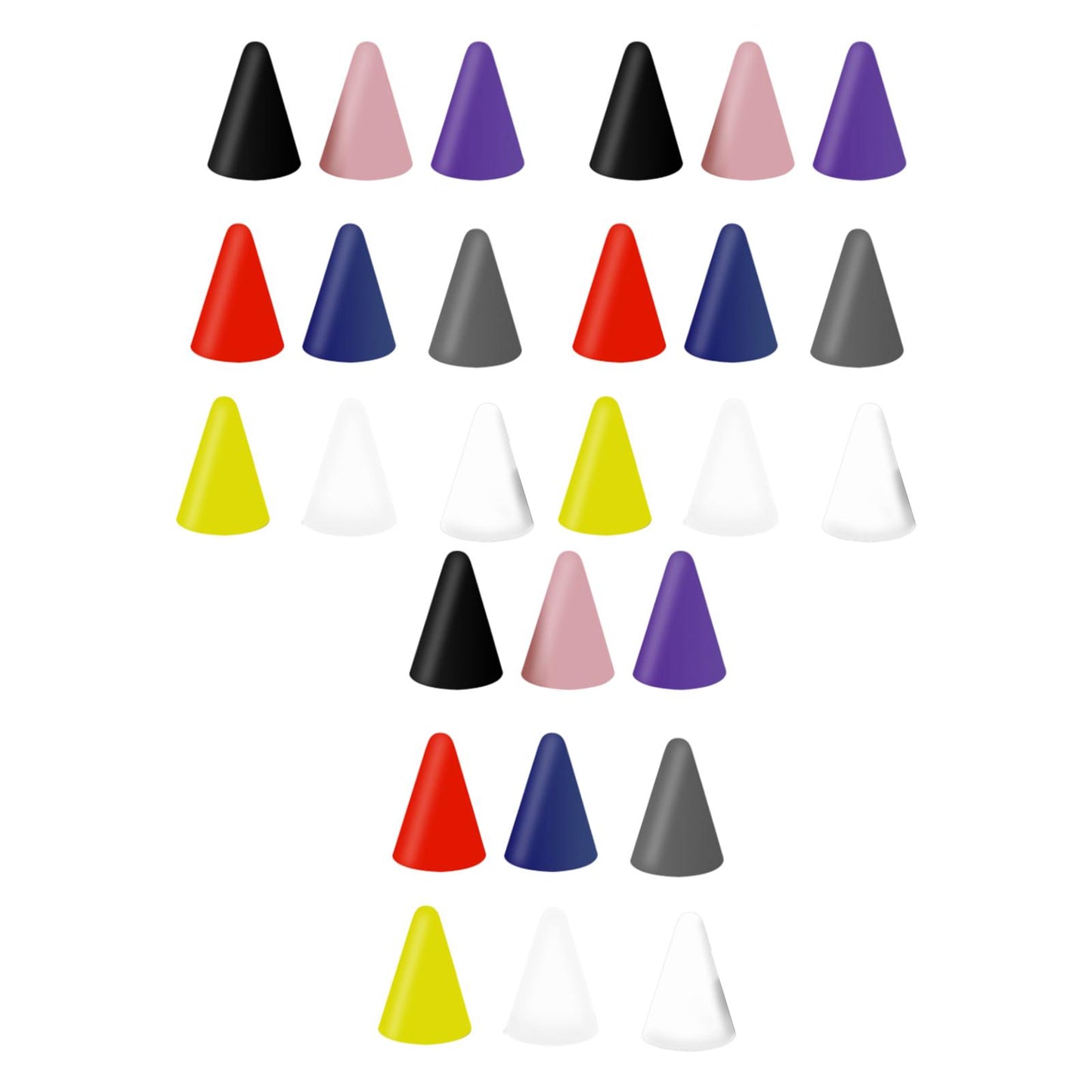 27x Replacement Silicone Tips Nib Cover for Pencil 1ST 2ND Generation