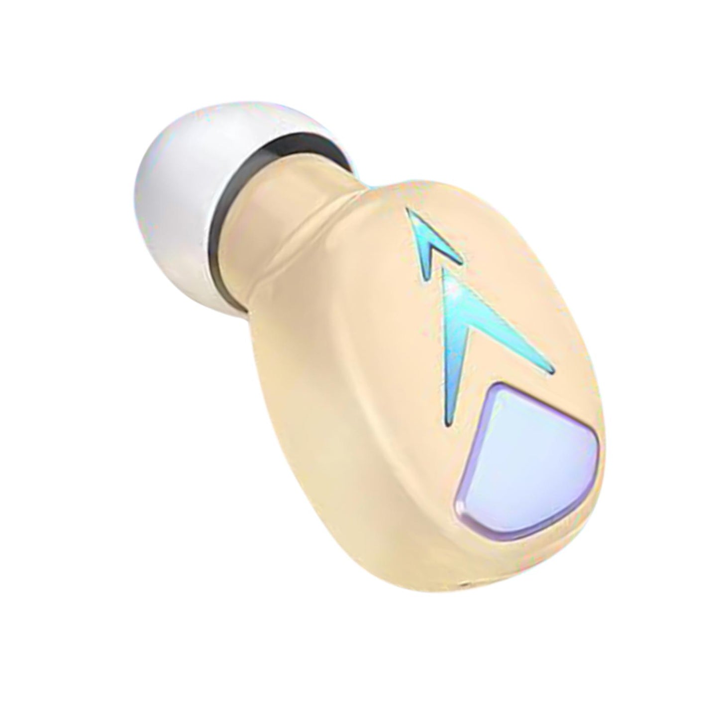 S600 Mini Single Wireless Earbuds Noise Reduction Earphones Champaign Gold