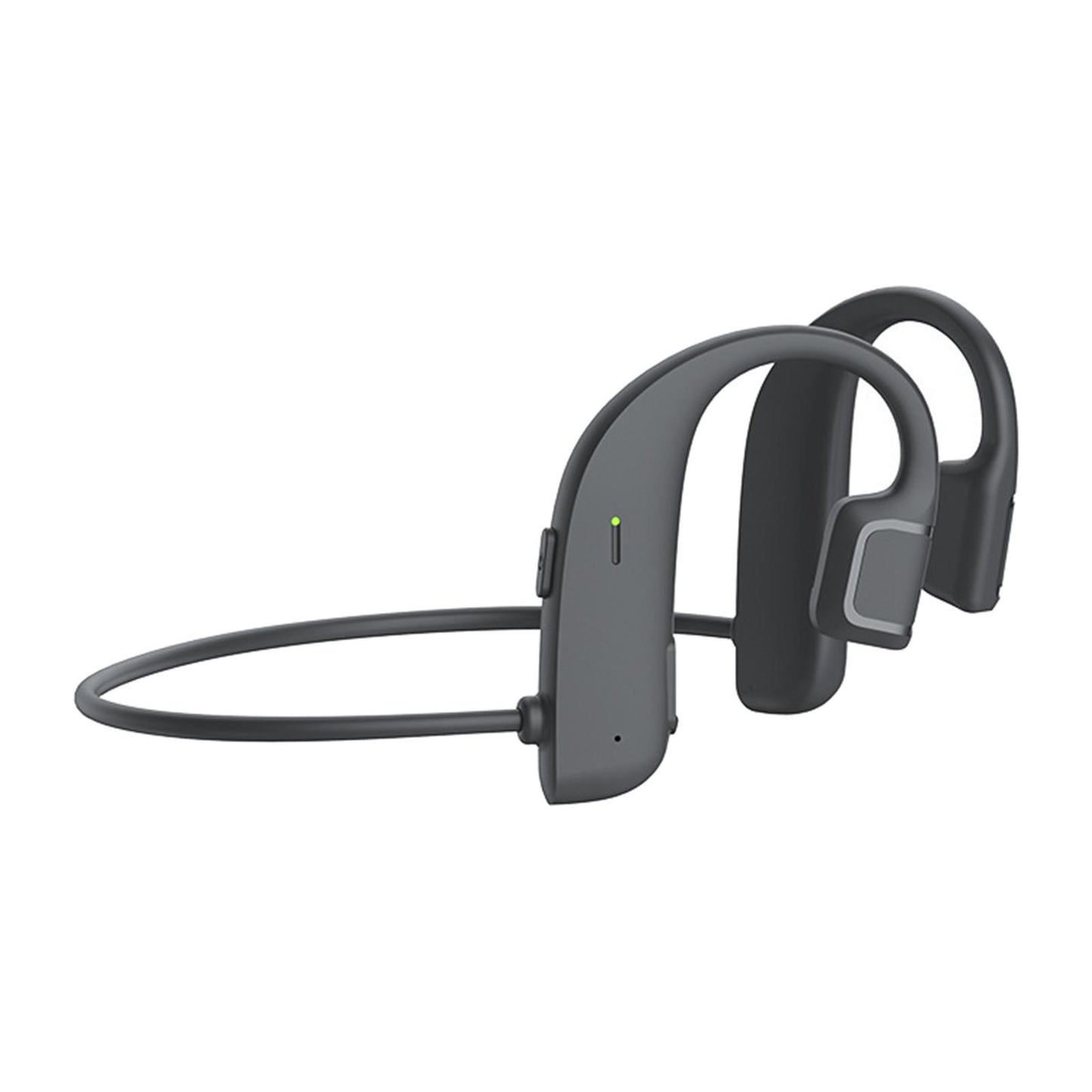 Bone Conduction Headphones Open Ear Wireless Earphones Bendable Black