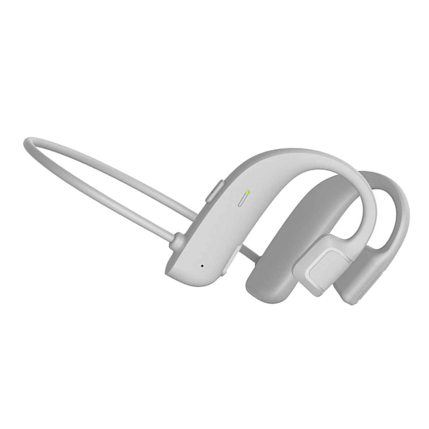 Bone Conduction Headphones Open Ear Wireless Earphones Bendable  Gray