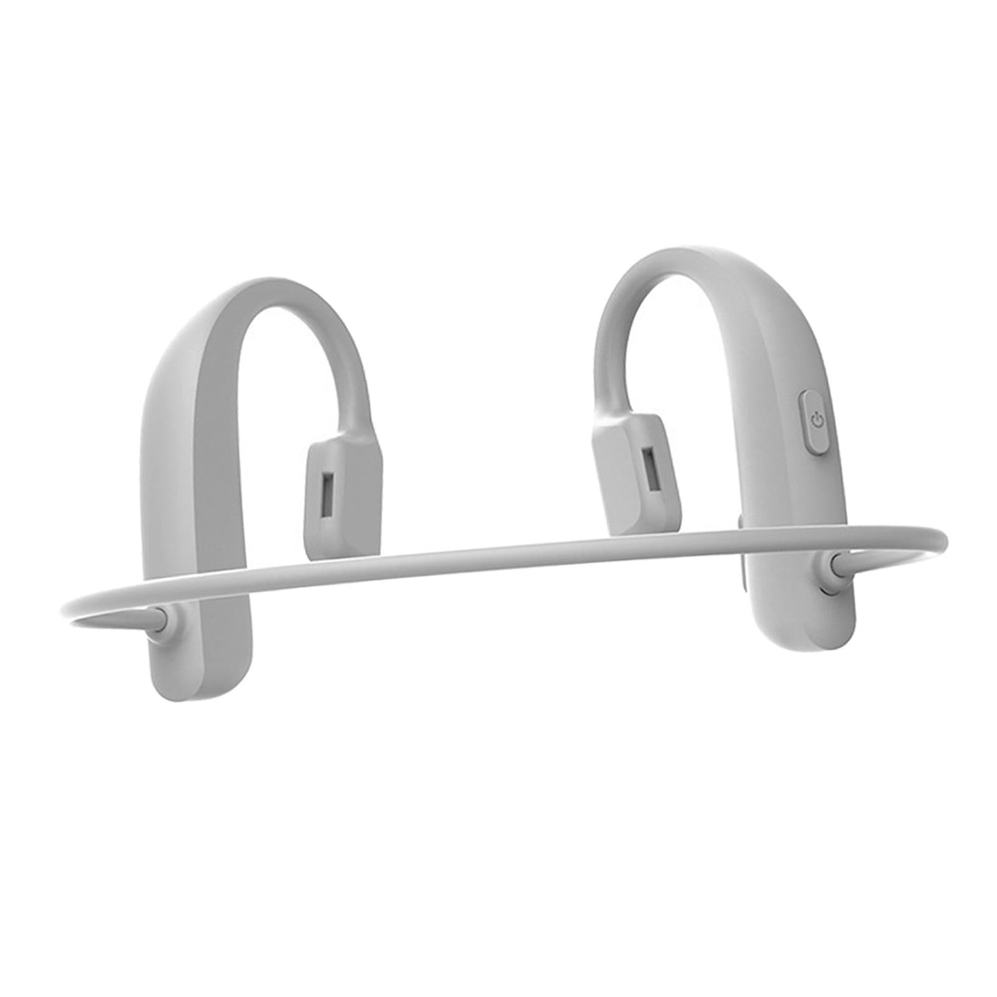 Bone Conduction Headphones Open Ear Wireless Earphones Bendable  Gray