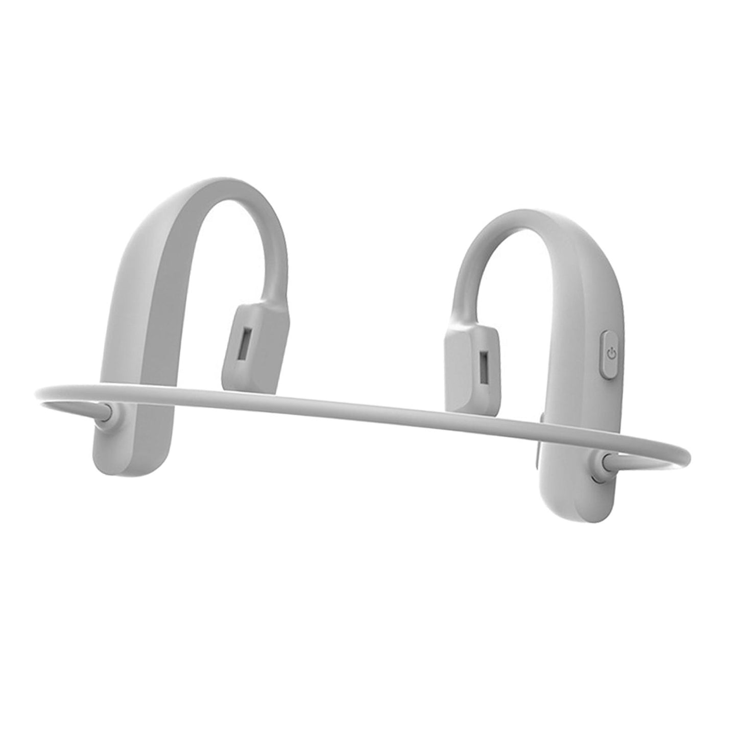 Bone Conduction Headphones Open Ear Wireless Earphones Bendable  Gray