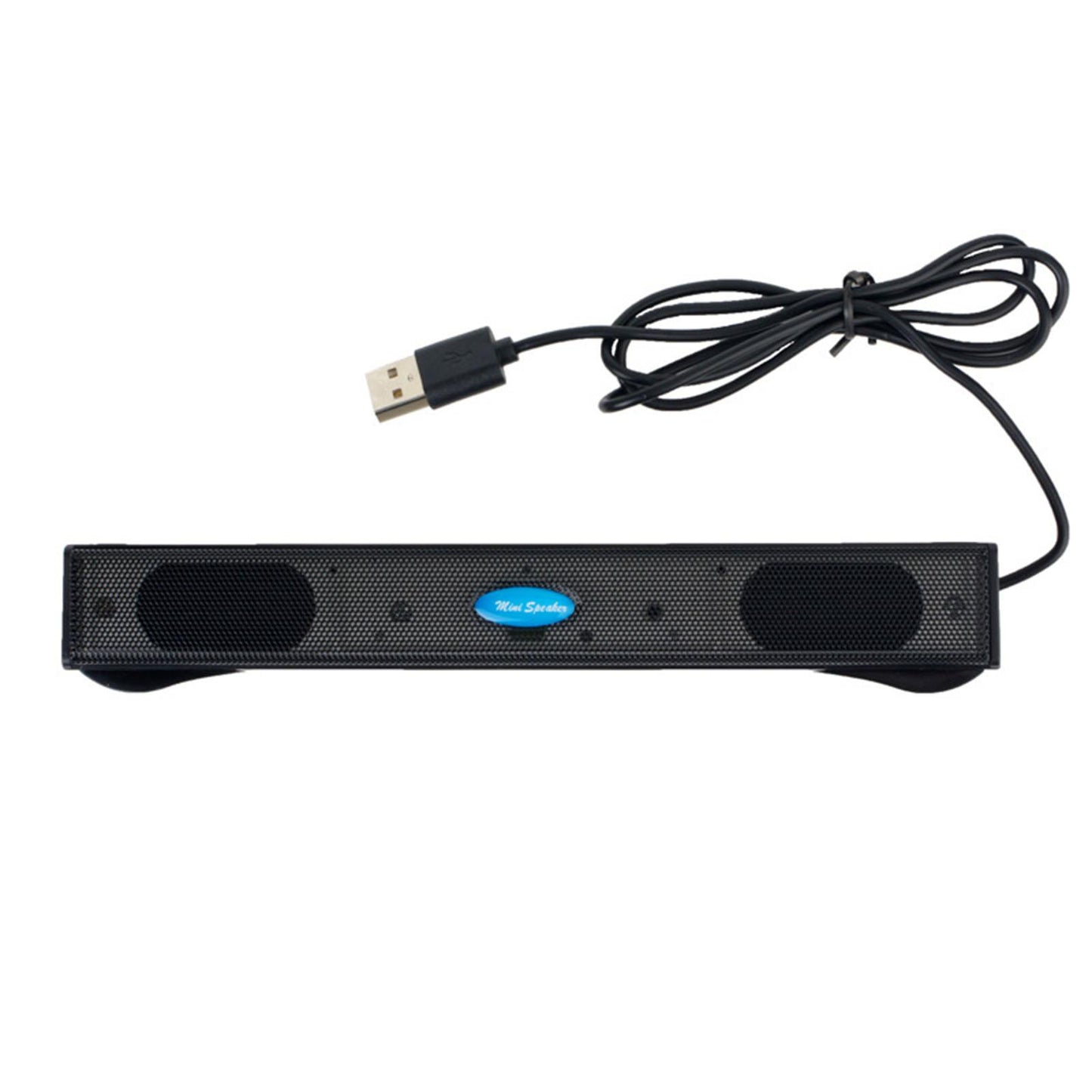 USB Powered Computer Speaker Sound Bar for PC Laptop Speaker Bar Black