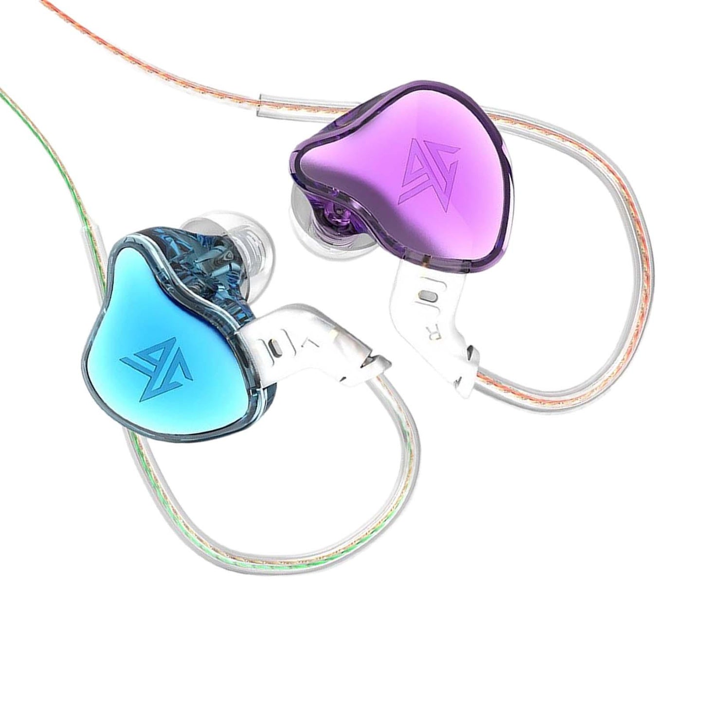 3.5mm Wired Earphones Noise Cancelling 10mm Moving Unit Colorful No Mic