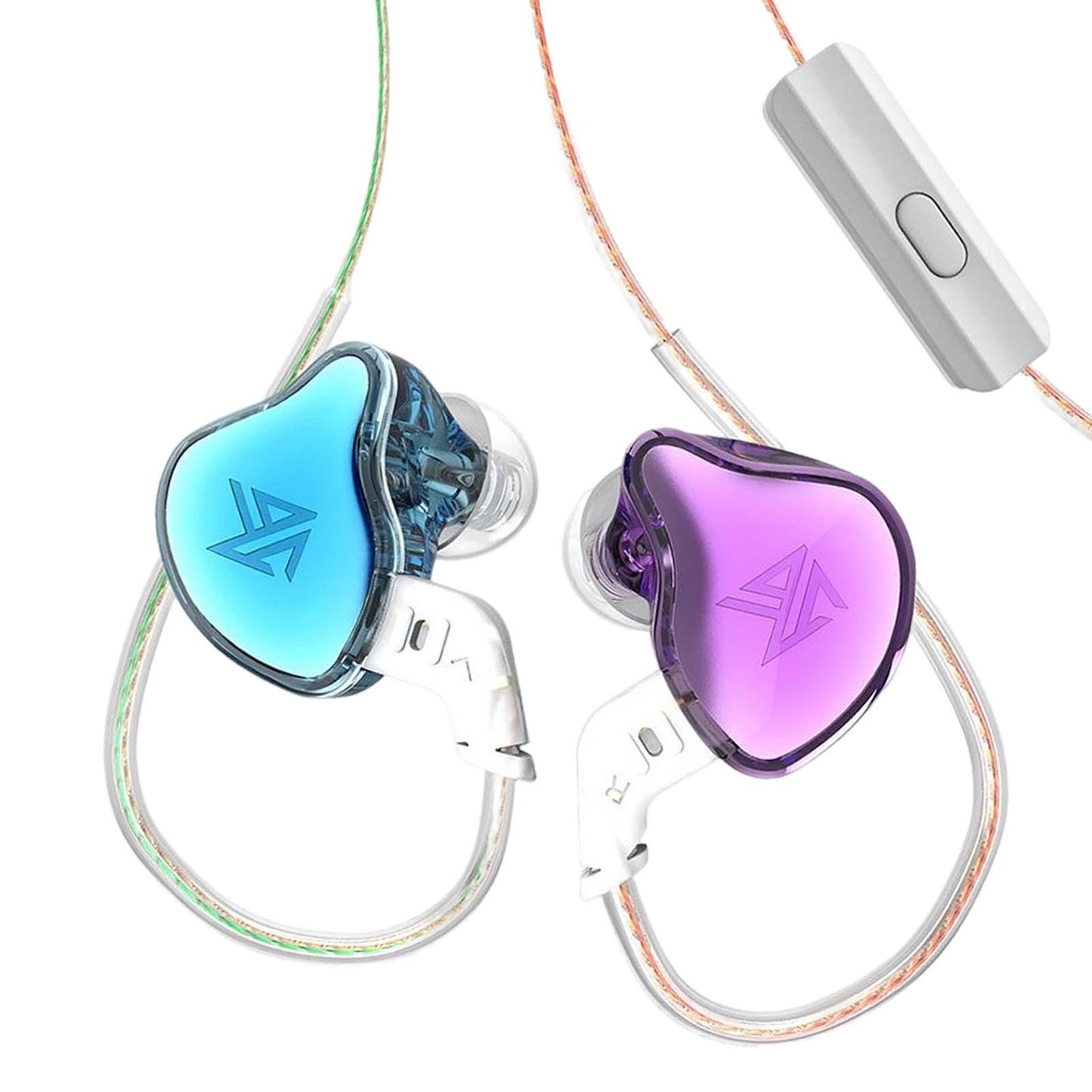 3.5mm Wired Earphones Noise Cancelling 10mm Moving Unit Colorful with Mic