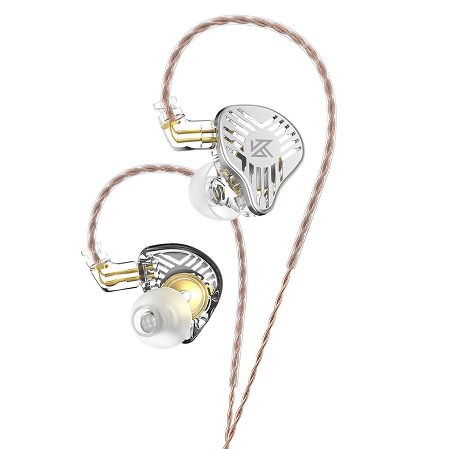 in Ear Earphones Dynamic Driver Bass Monitor for Music Enthusiast Singer Clear Standard