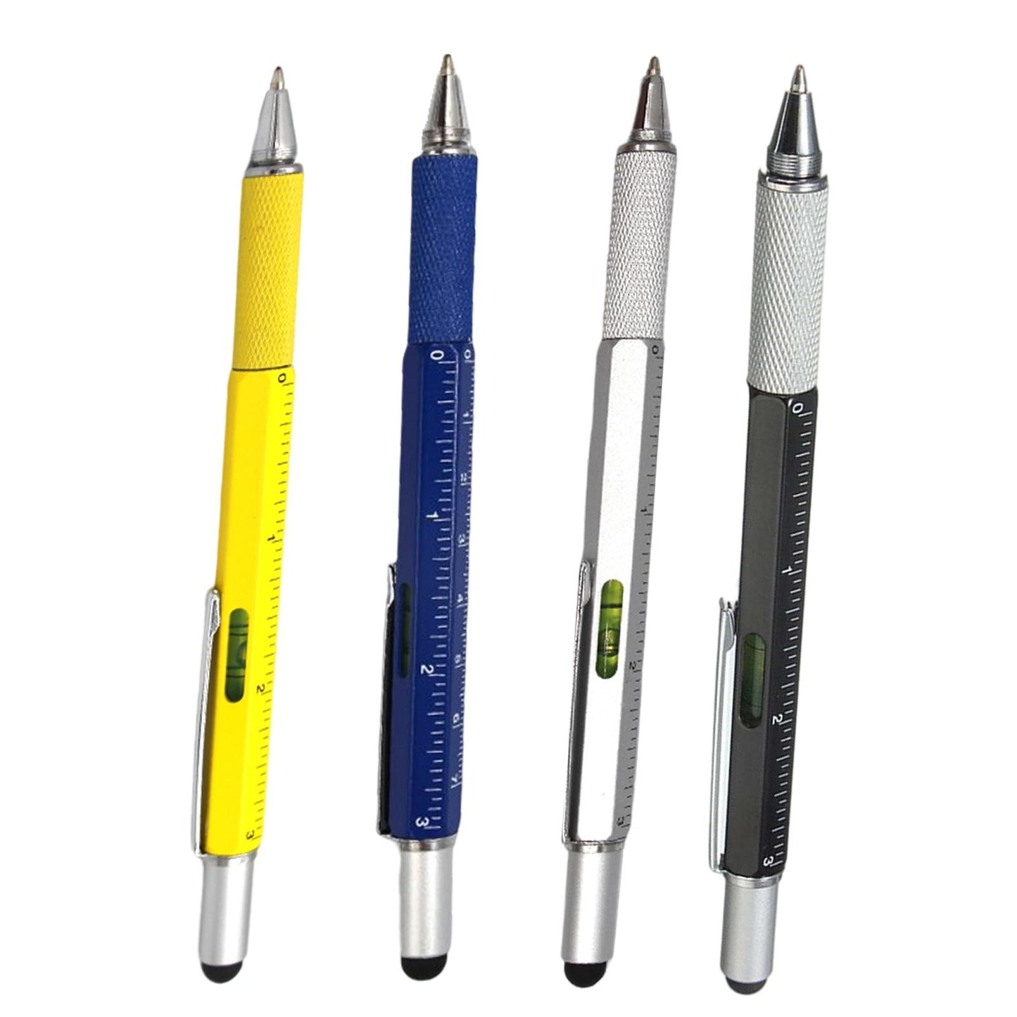 6 in 1 Touch Screen Pen Stylus Screwdriver for Tablets Cell Phones Black