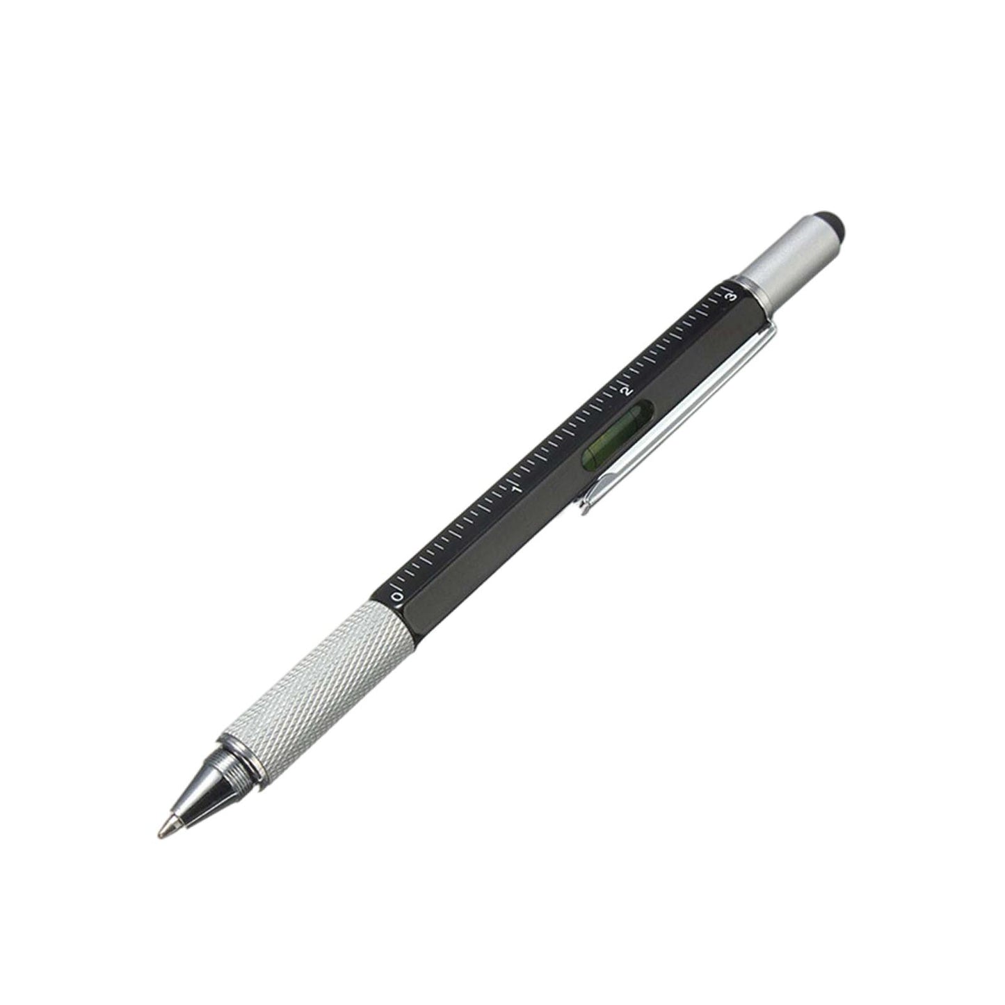 6 in 1 Touch Screen Pen Stylus Screwdriver for Tablets Cell Phones Black