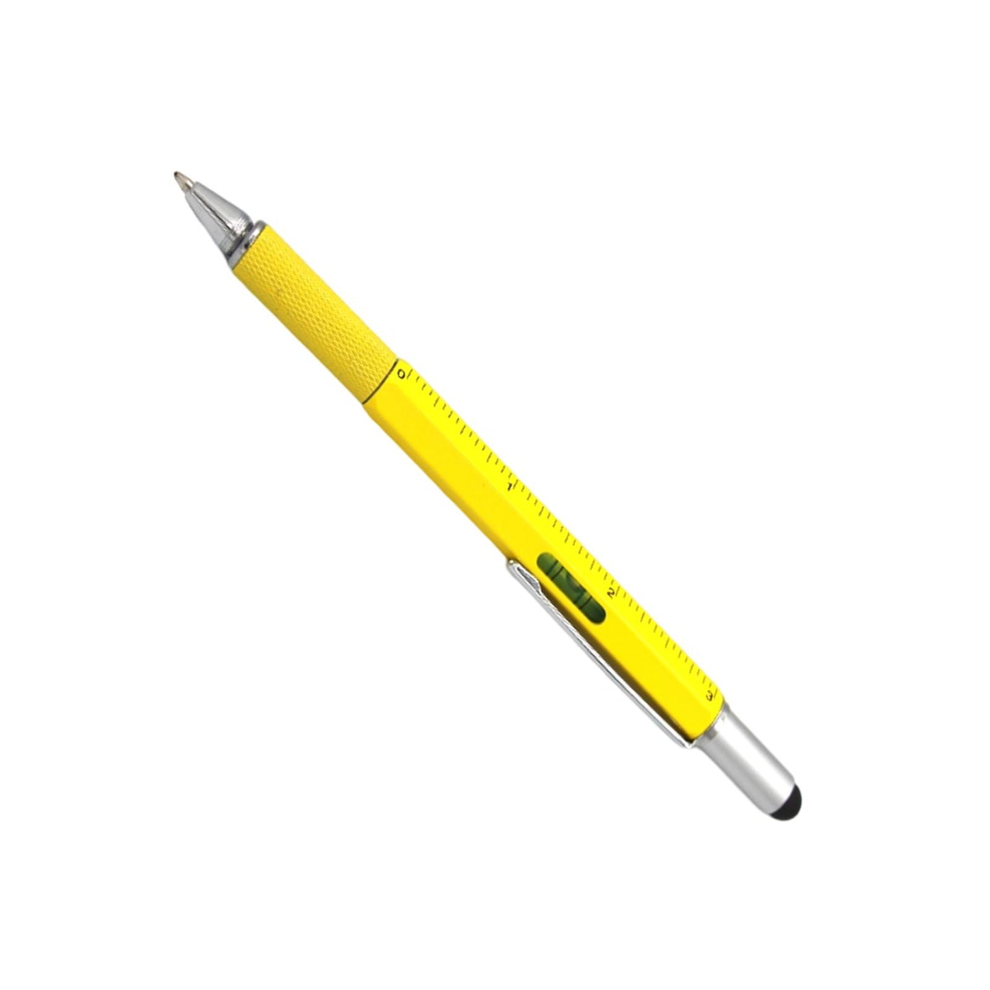 6 in 1 Touch Screen Pen Stylus Screwdriver for Tablets Cell Phones Yellow