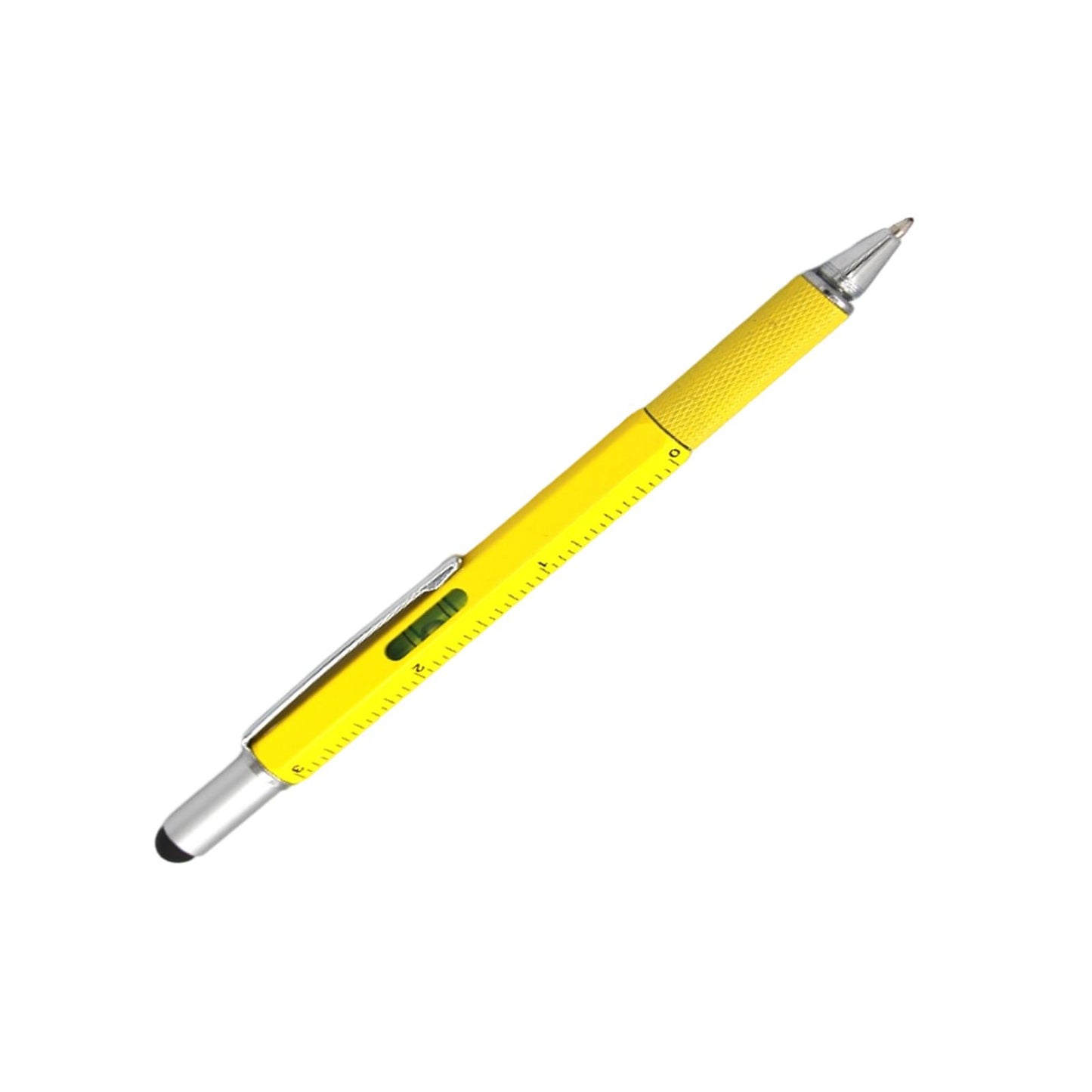 6 in 1 Touch Screen Pen Stylus Screwdriver for Tablets Cell Phones Yellow