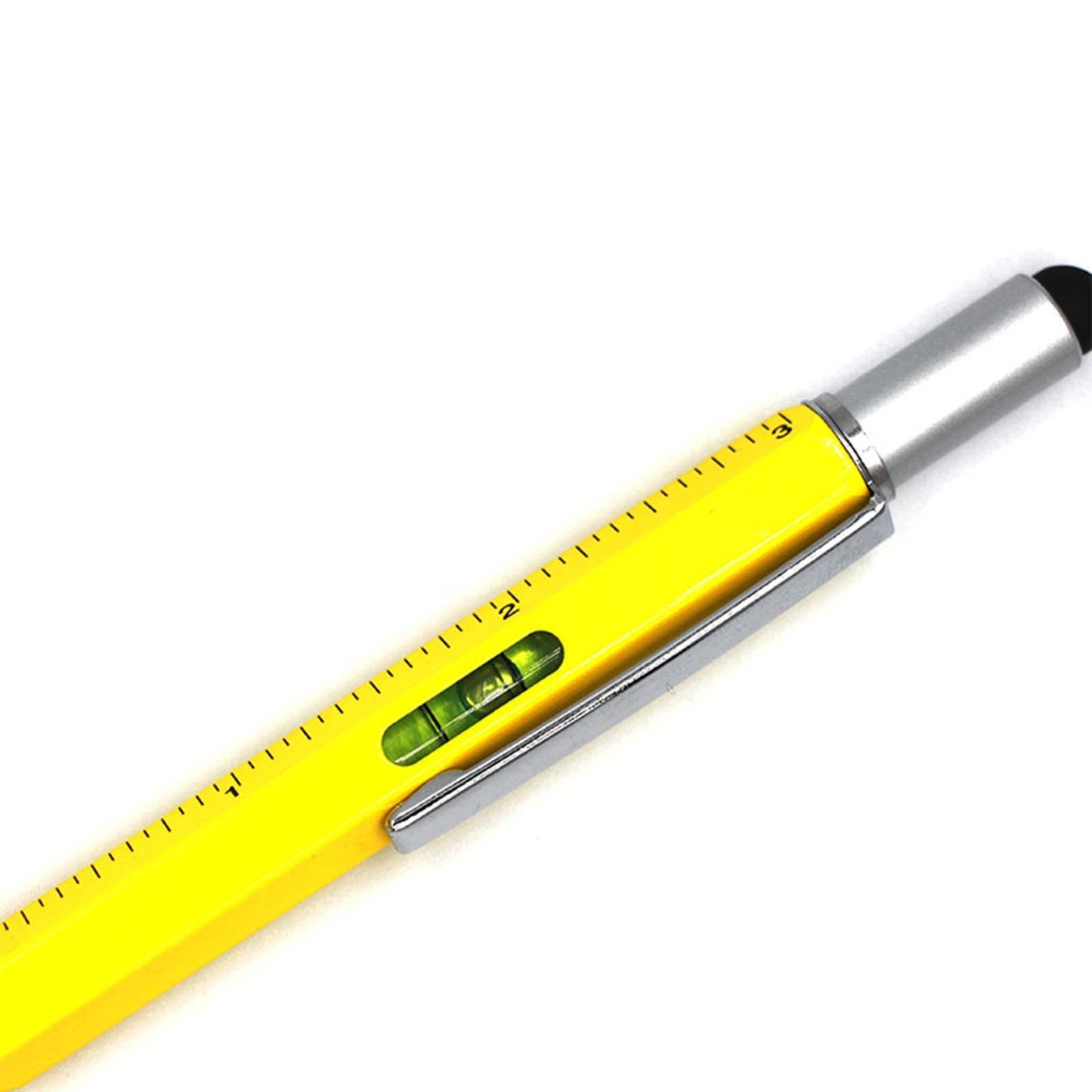 6 in 1 Touch Screen Pen Stylus Screwdriver for Tablets Cell Phones Yellow