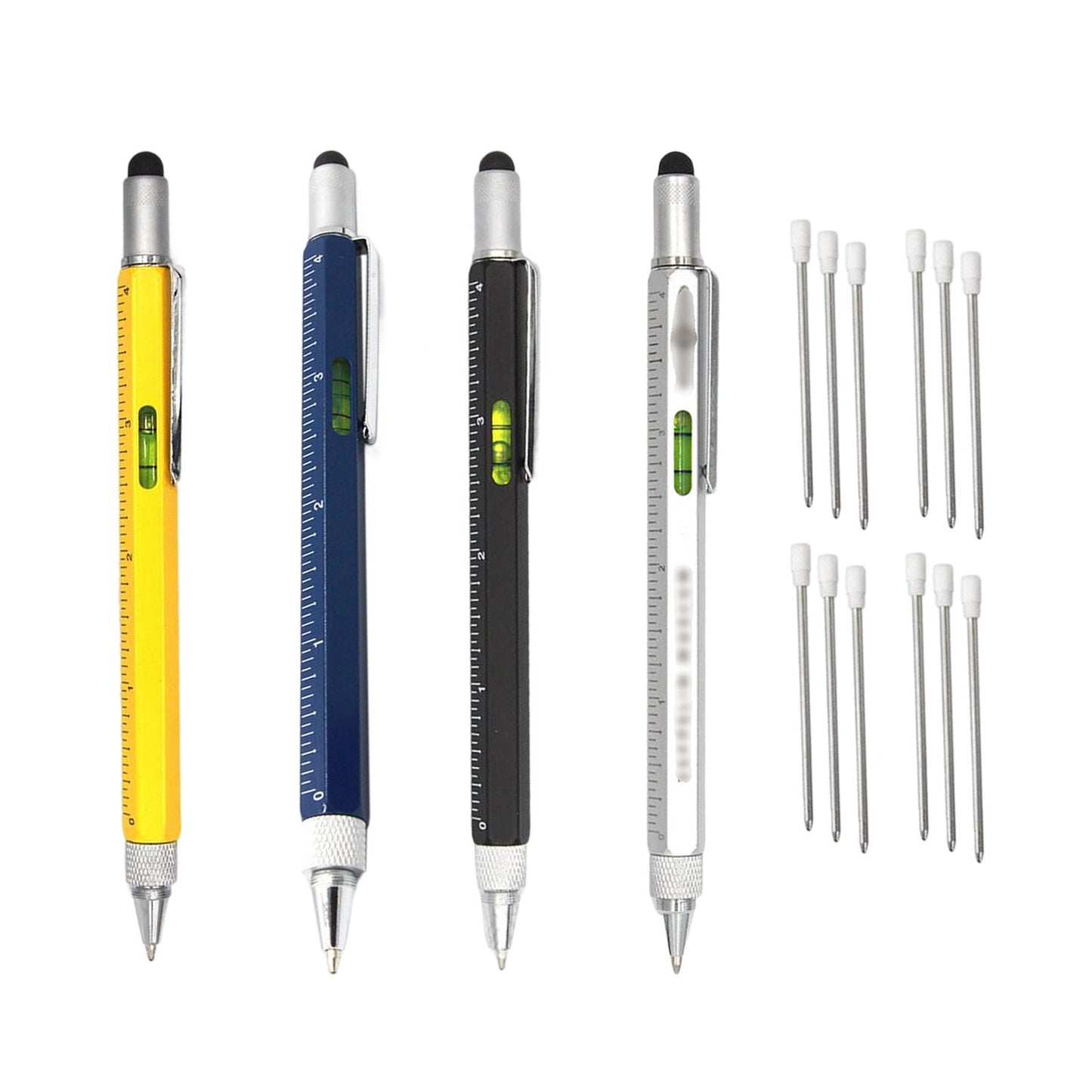Multitool Pen Screwdriver Touch Screen Stylus Multifunctional Pen Yellow