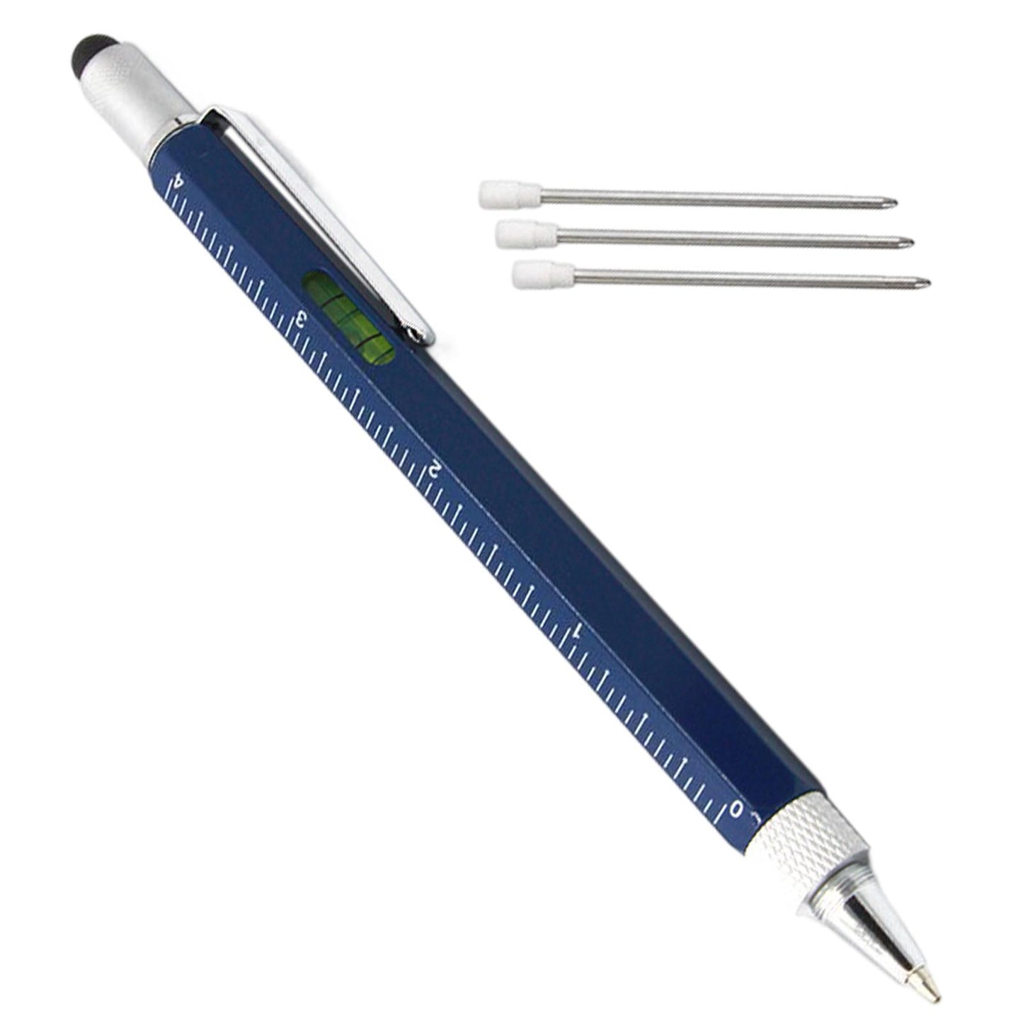 Multitool Pen Screwdriver Touch Screen Stylus Multifunctional Pen Blue