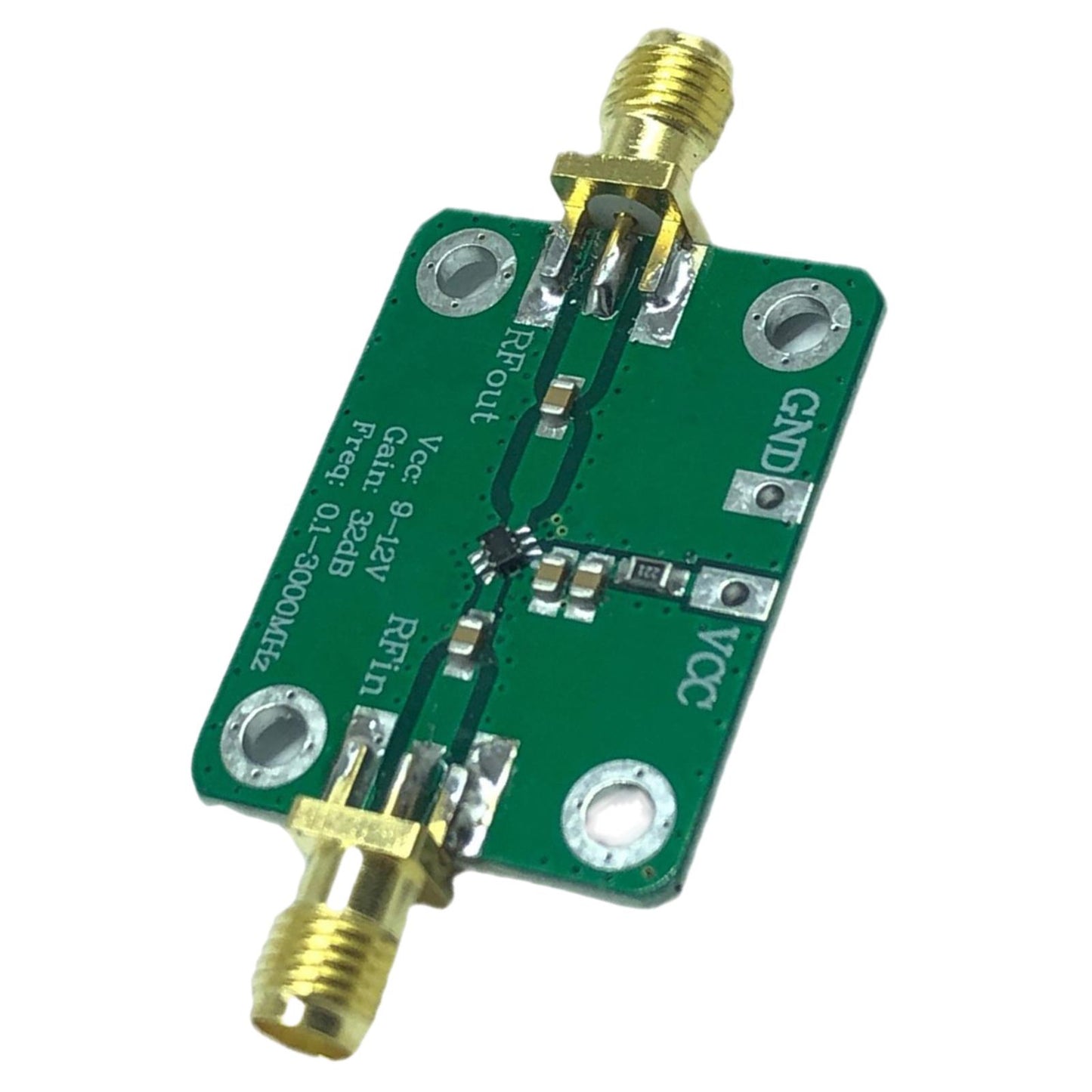Broadband RF Amplifier 0.1-3000MHz 0.5W 32DB High Frequency Amplifier Radio