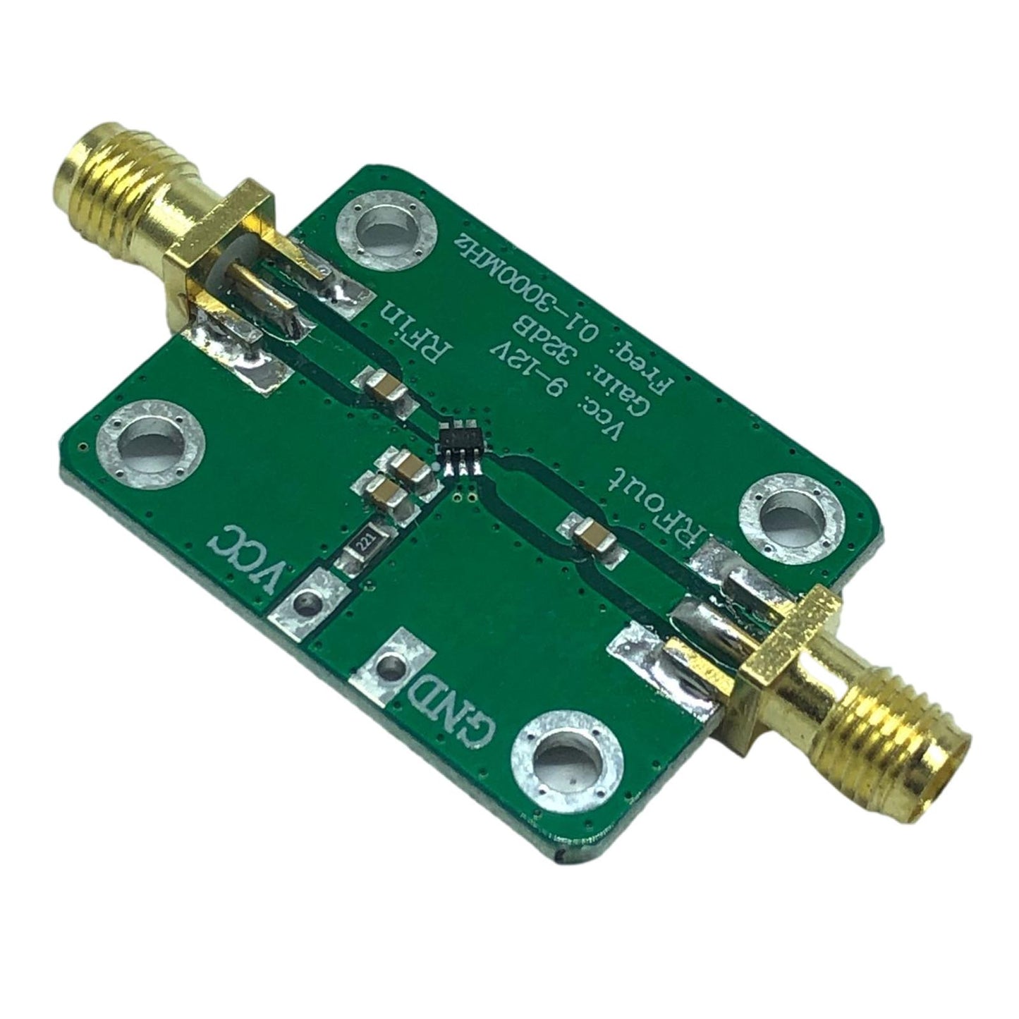 Broadband RF Amplifier 0.1-3000MHz 0.5W 32DB High Frequency Amplifier Radio