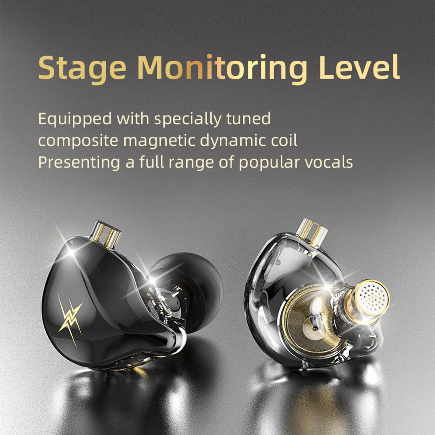 Wired Earbuds Earphone Noise Cancelling for Sport Phone Without Mic Black