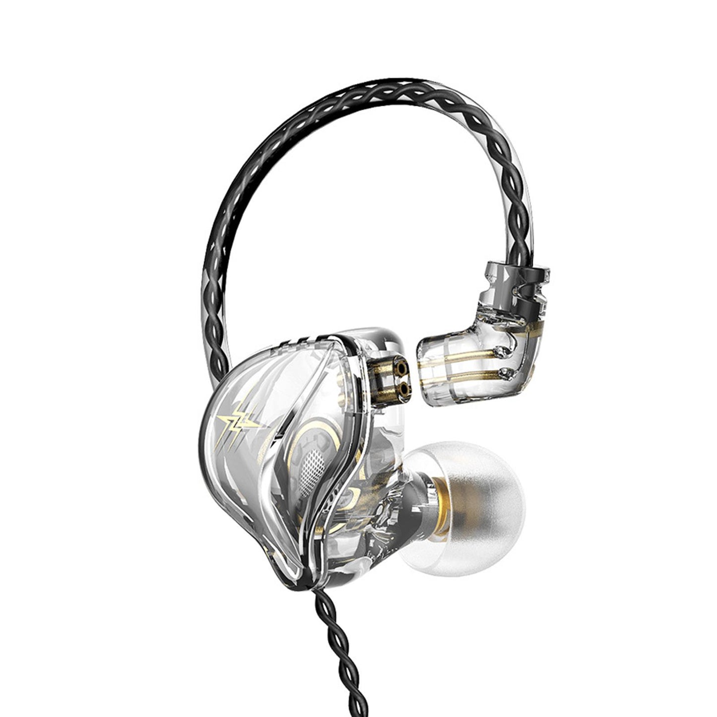 Wired Earbuds Earphone Noise Cancelling for Sport Phone Online Mic Clear