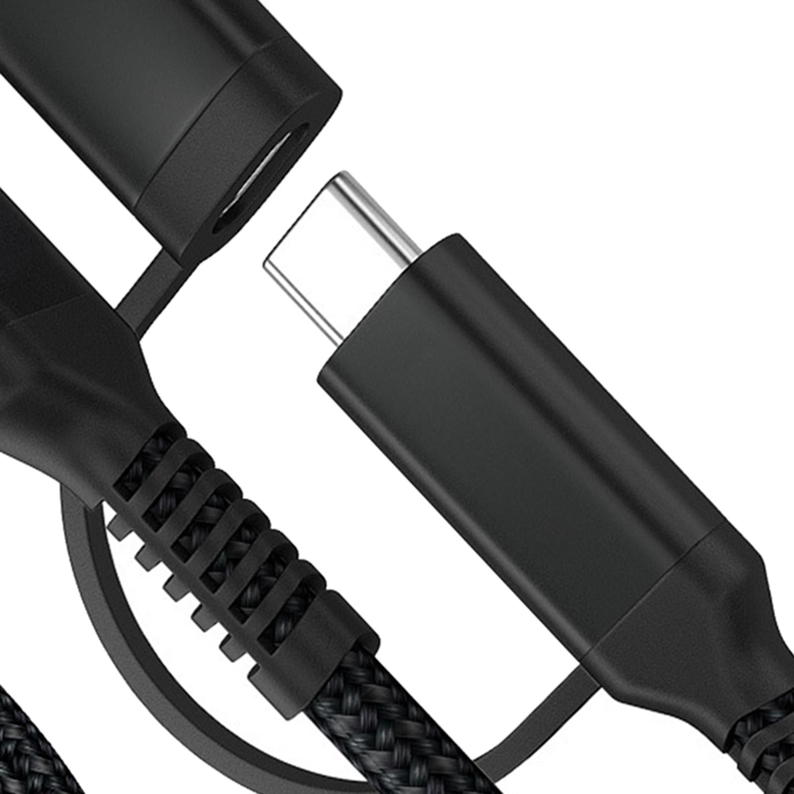 Link Cable Fast Charge 90 Degree for Quest VR Headset Black 3m