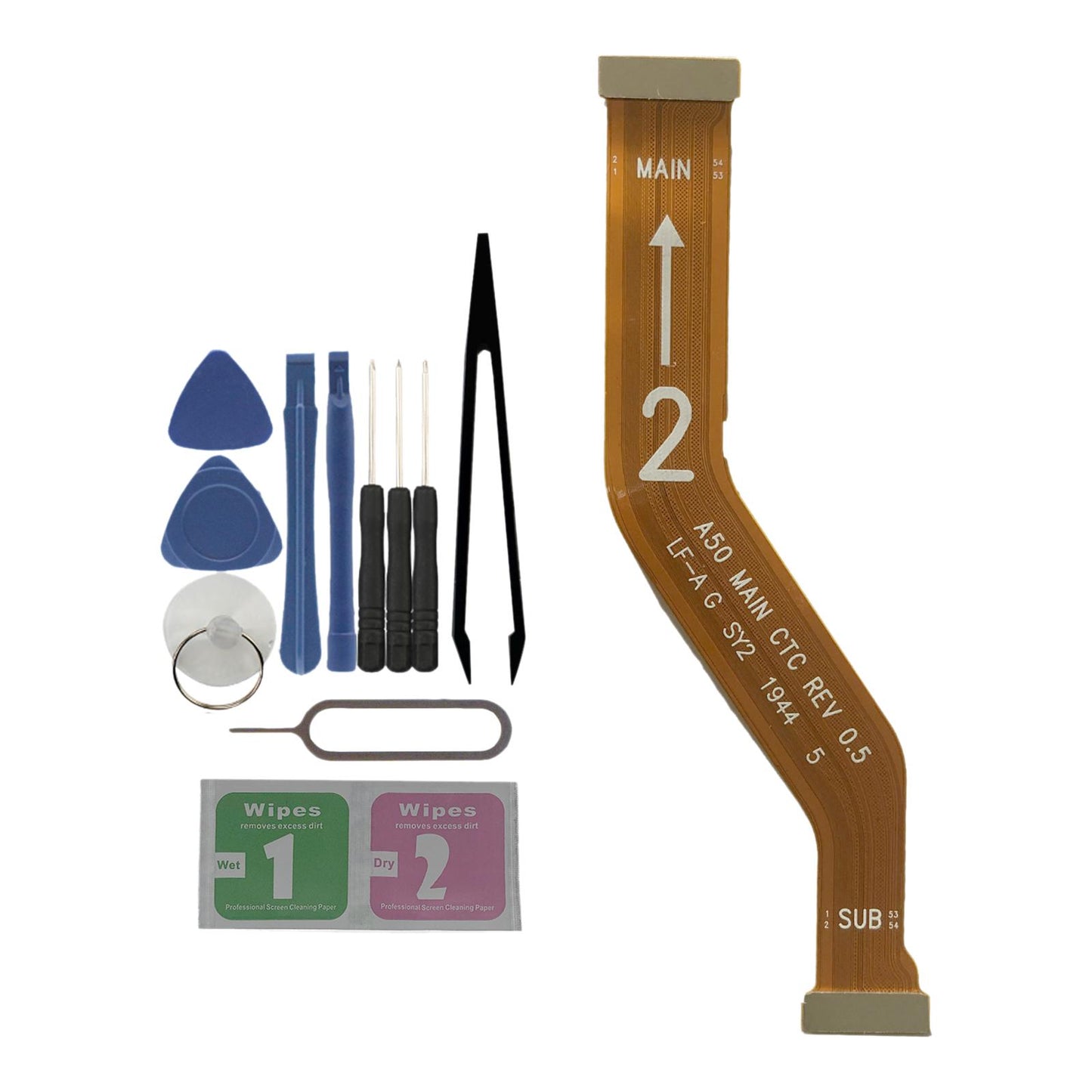 Mainboard LCD Flex Cable Connector Repair Part for Samsung Galaxy A50 2019