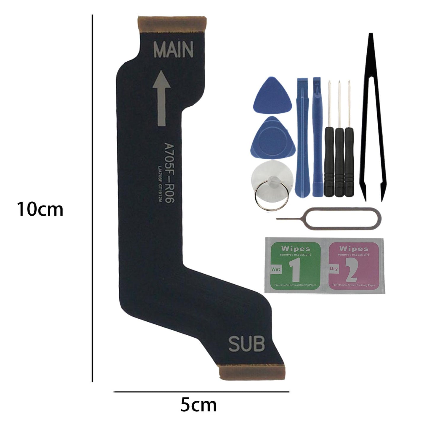 Mainboard LCD Flex Cable Connector Repair Part for Samsung Galaxy A70 A705FN