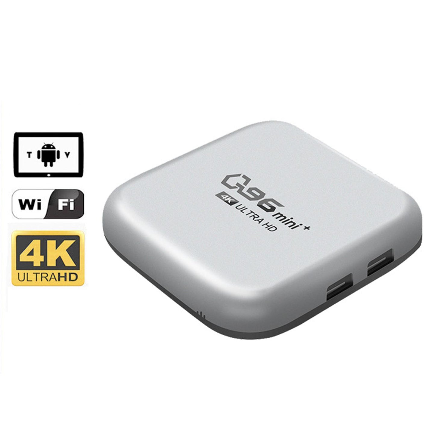 Smart TV Case HD 2.4G Wifi Home TV for Android Set Top Box 4GB+64GB