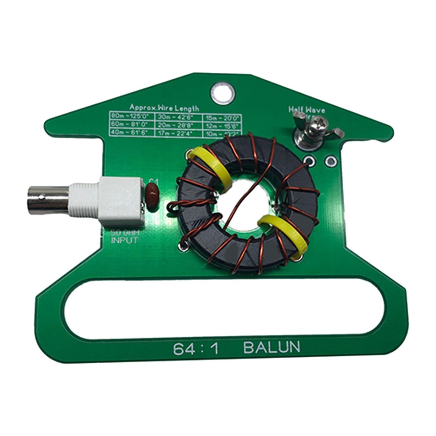 Portable 64:1 Balun 100W End Fed Half Wave Accessories Electronics Finished