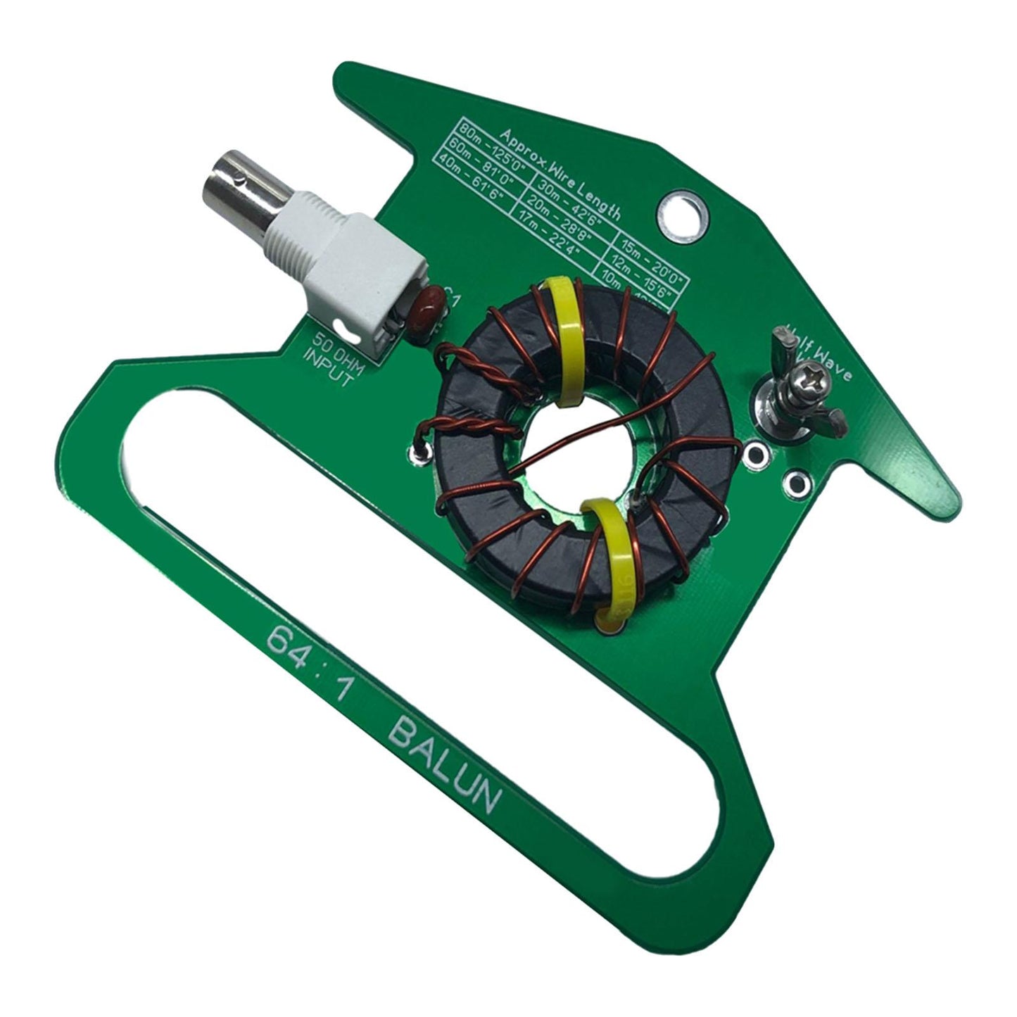 Portable 64:1 Balun 100W End Fed Half Wave Accessories Electronics Finished