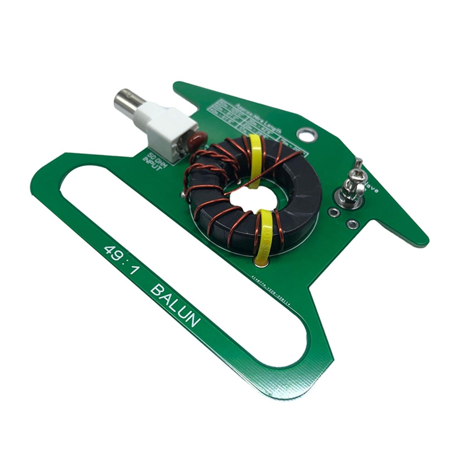 Portable 49:1 Balun 100W End Fed Half Wave Antenna Accessories Finished