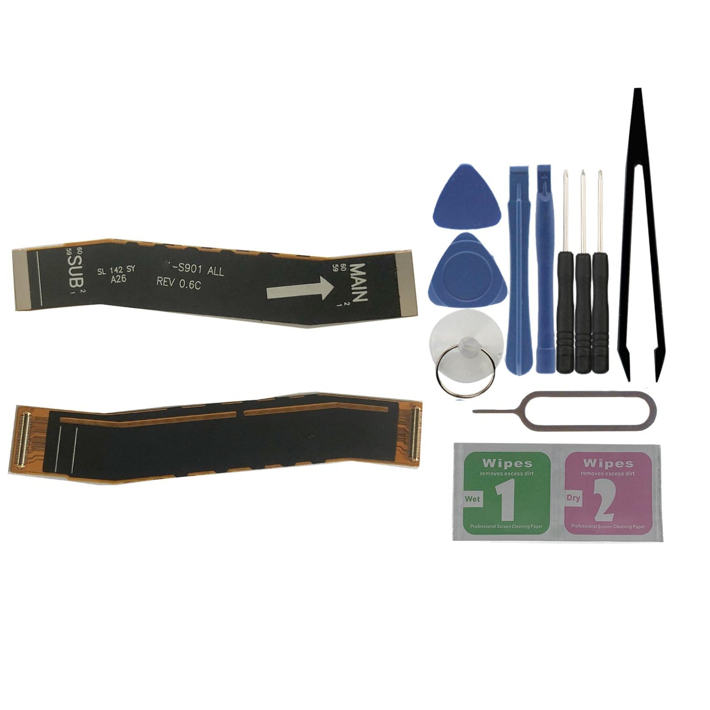 Mainboard Flex Cable Kit with Tools for Samsung Galaxy S22 S901 Premium