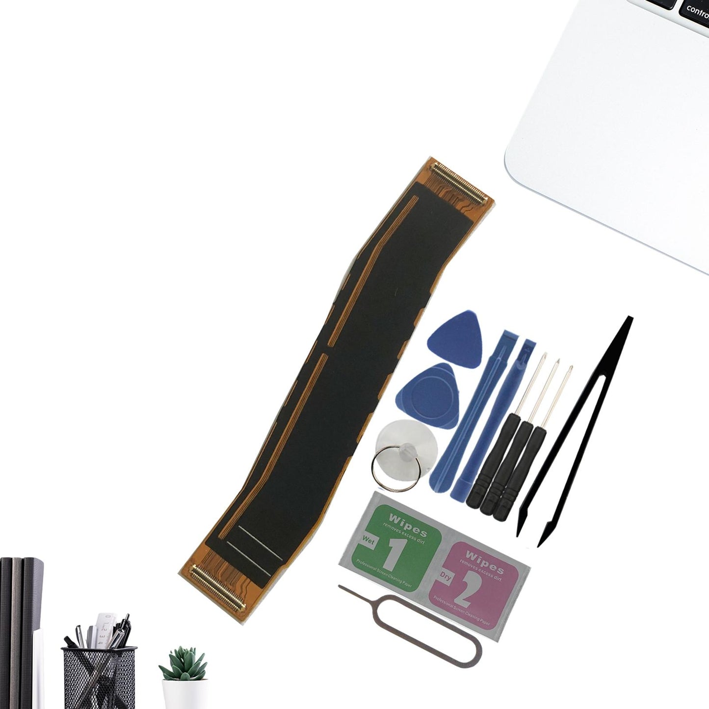 Mainboard Flex Cable Kit with Tools for Samsung Galaxy S22 S901 Premium