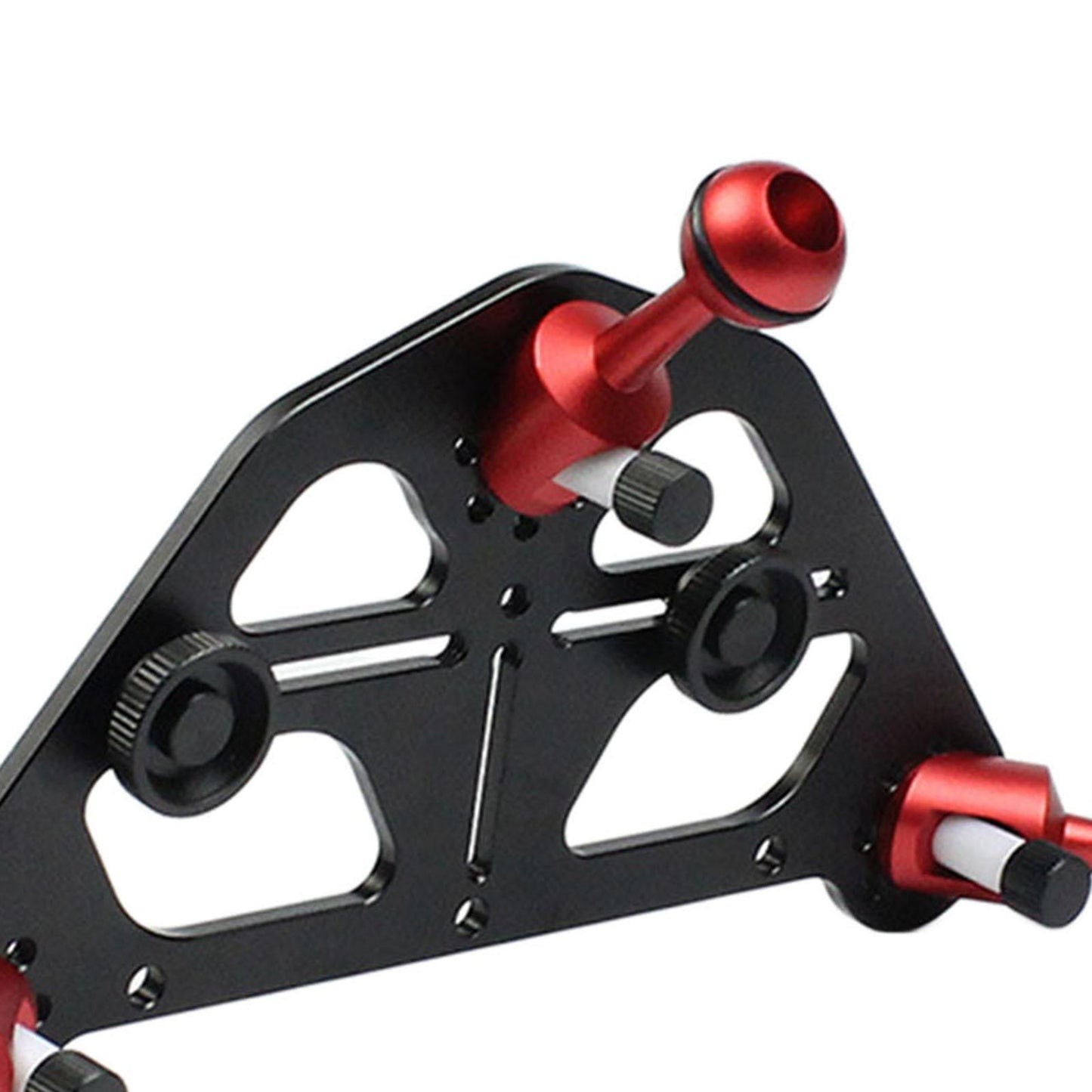 Video Triangle Gimbal Tray Underwater for DSLR Digital cam Tripod Base Red
