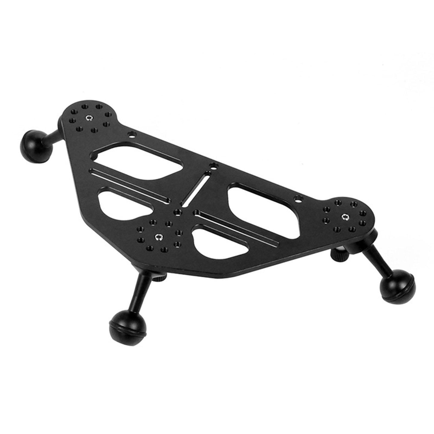 Video Triangle Gimbal Tray Underwater for DSLR Digital cam Tripod Base Black