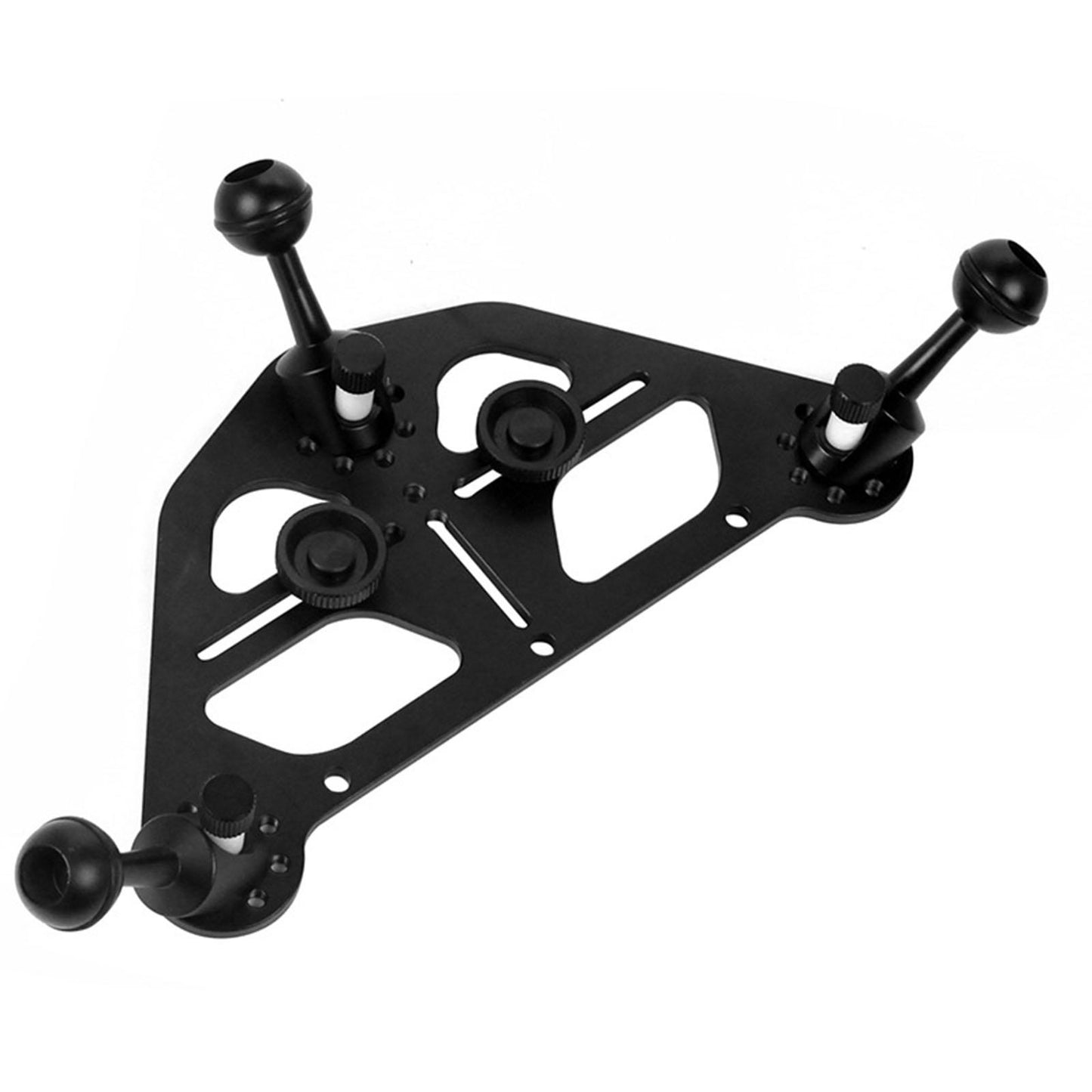 Video Triangle Gimbal Tray Underwater for DSLR Digital cam Tripod Base Black
