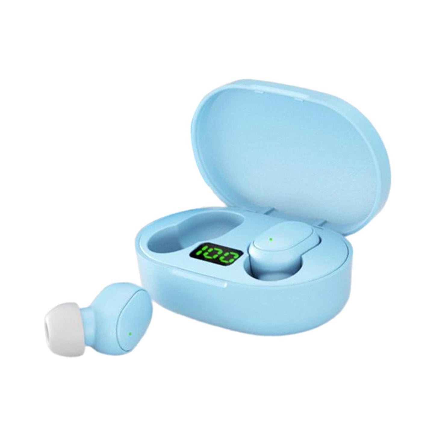 Wireless Earbuds IPX4 Waterproof Stereo Earphones in Ear for Travel Sports Blue