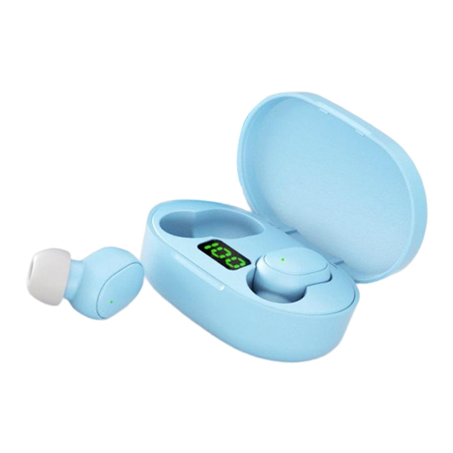 Wireless Earbuds IPX4 Waterproof Stereo Earphones in Ear for Travel Sports Blue
