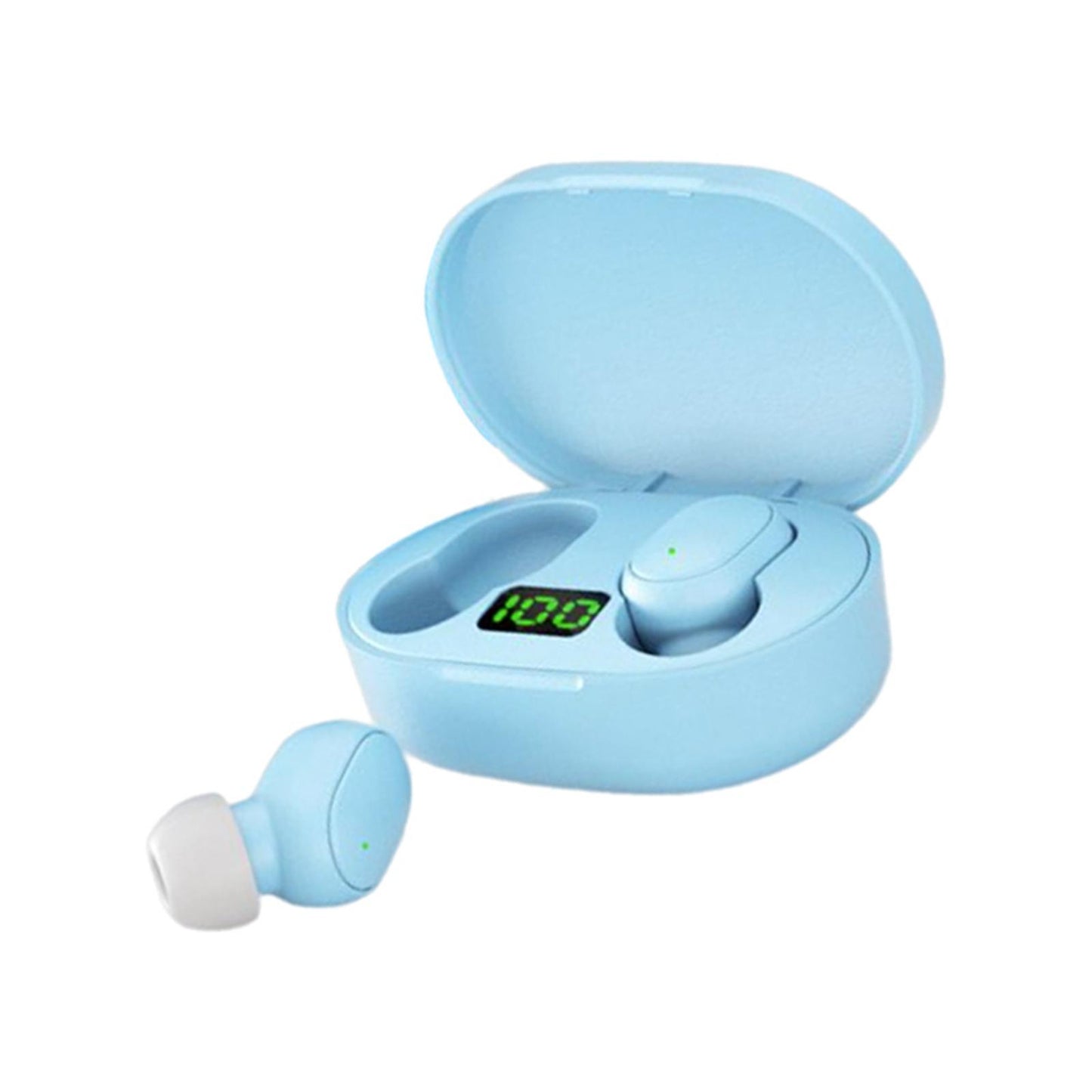 Wireless Earbuds IPX4 Waterproof Stereo Earphones in Ear for Travel Sports Blue