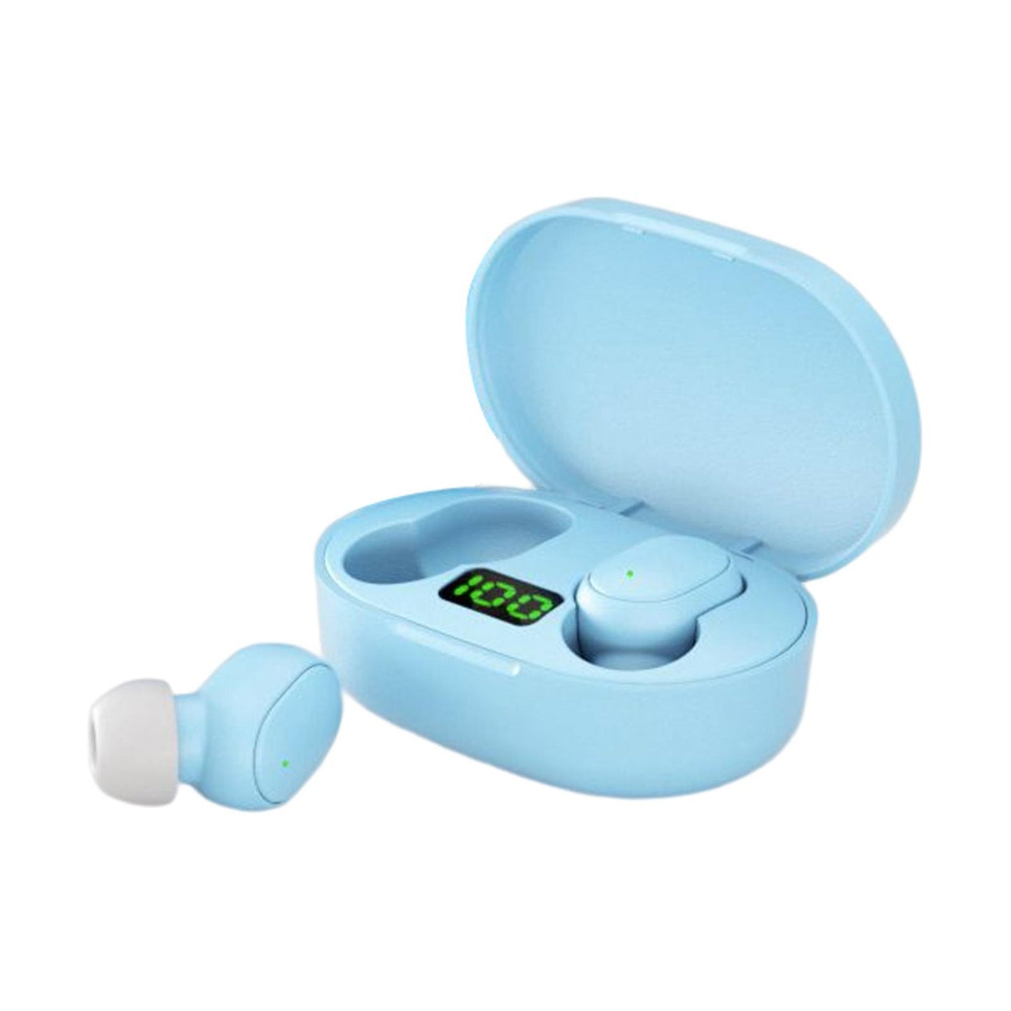 Wireless Earbuds IPX4 Waterproof Stereo Earphones in Ear for Travel Sports Blue