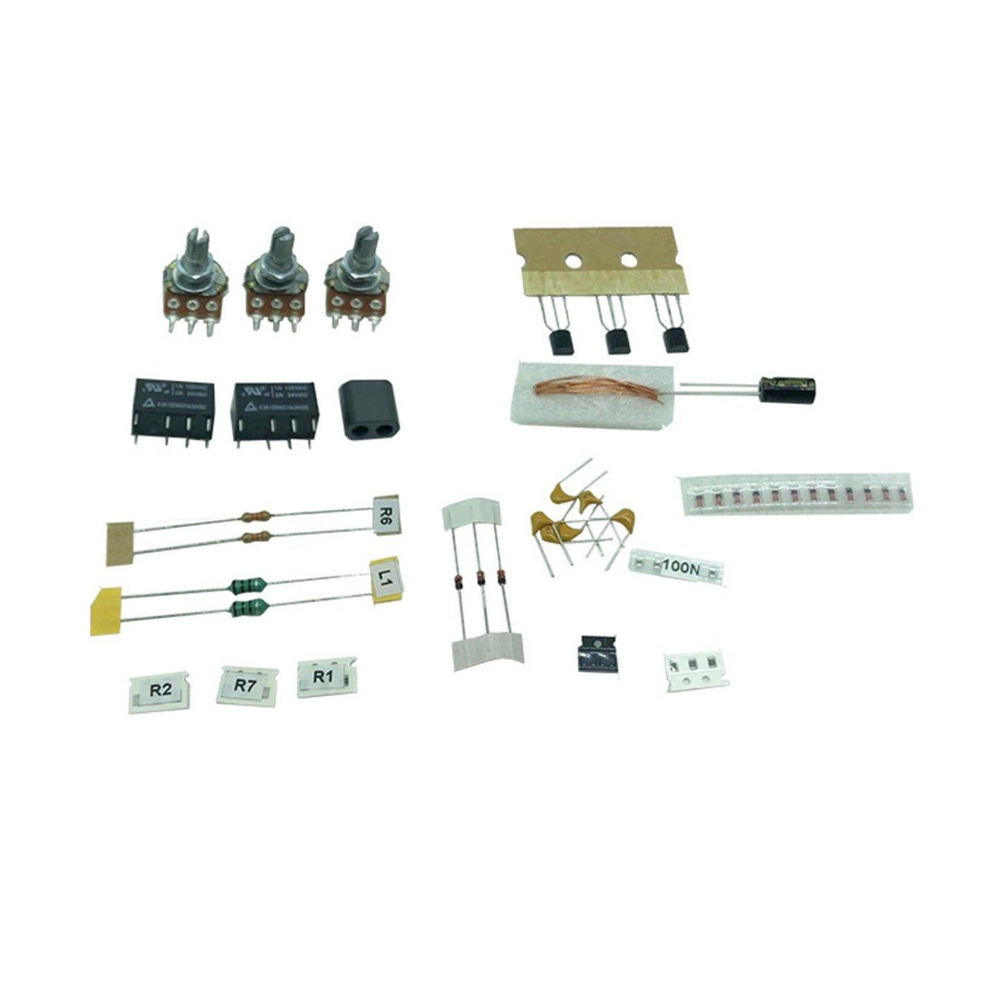 Qrm Eliminator Kits 1-30MHZ HF Bands with Built in PTT Control for Radio DIY