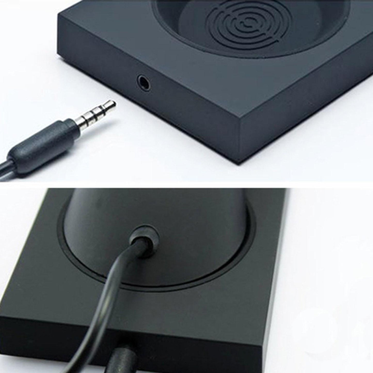 Retro Phone Handset Headset Comfortable Call Fashion for iPhone Smartphones Black