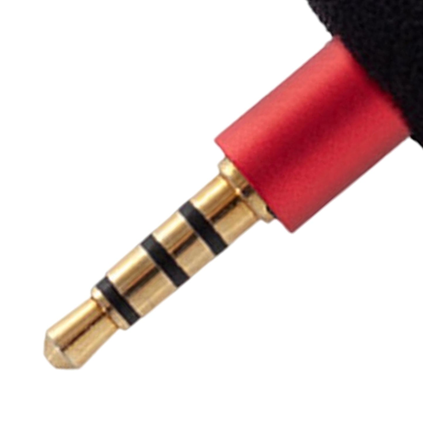 Mini Condenser Microphone Anti Interference for Cell Phone Red Four Level