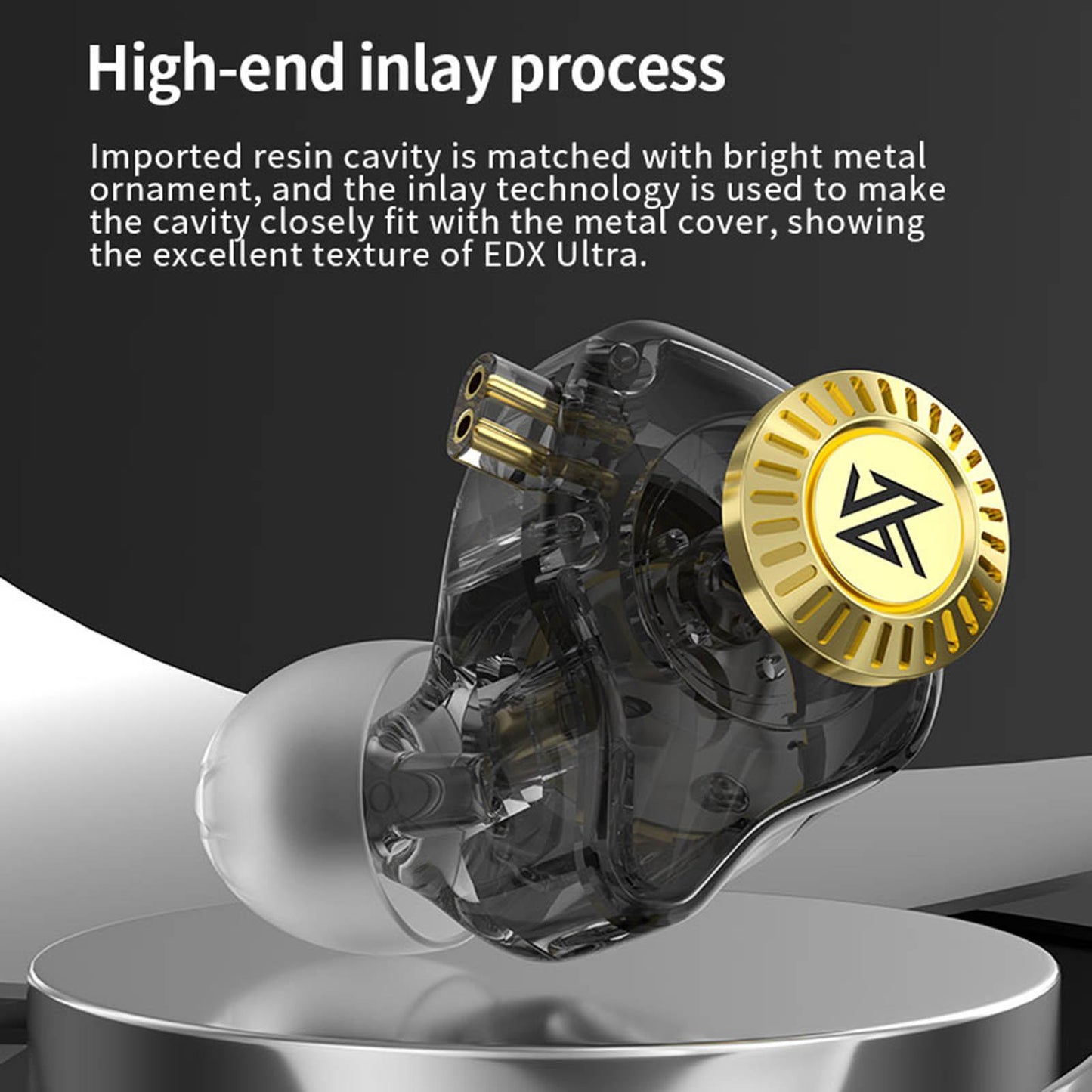 in Ear Earphones Wired Headphones Dynamic Driver with Removable Cable HiFi Standard Version