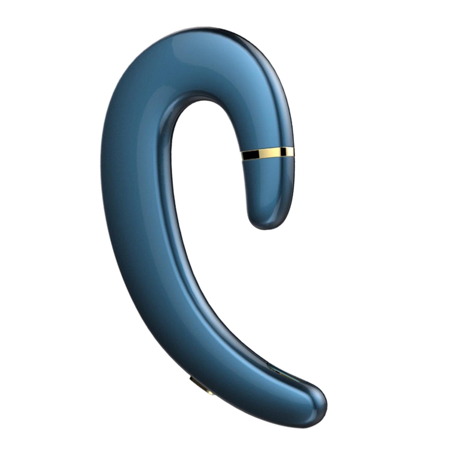 Bluetooth 5.0 Headphone HD Calling Built in Mic for Driving Business Blue