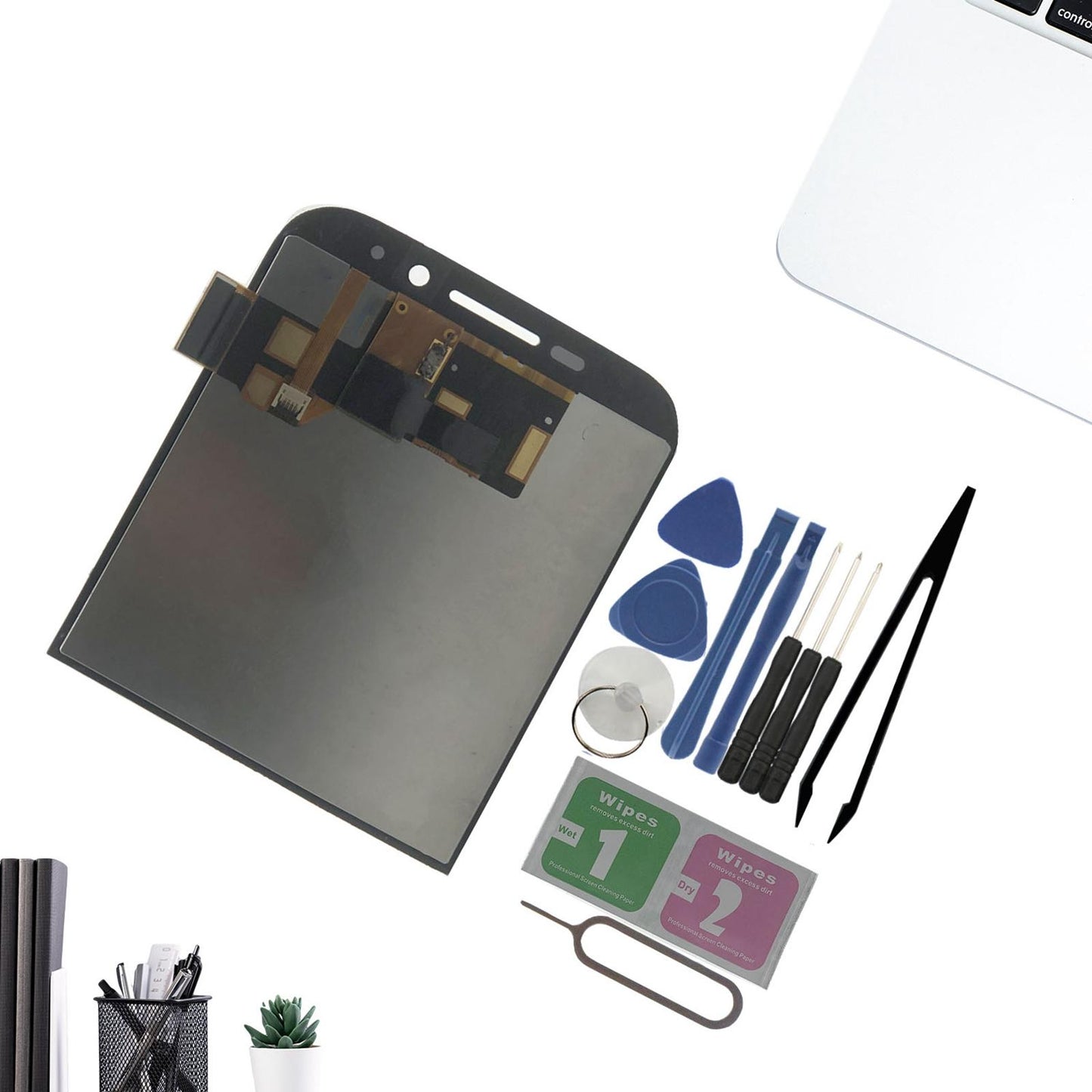 LCD Screen Touch Screen Digitizer for Blackberry Classic Q20 Durable Black