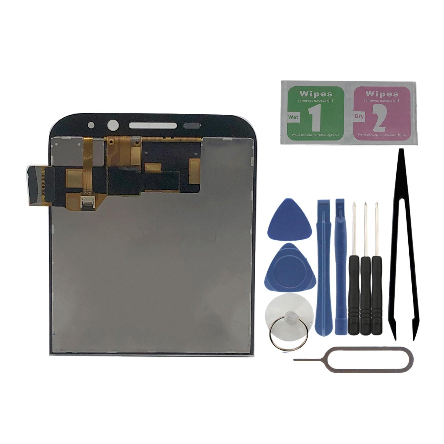 Touch Screen Spare Parts Repair Part with Frame for Blackberry Classic Q20