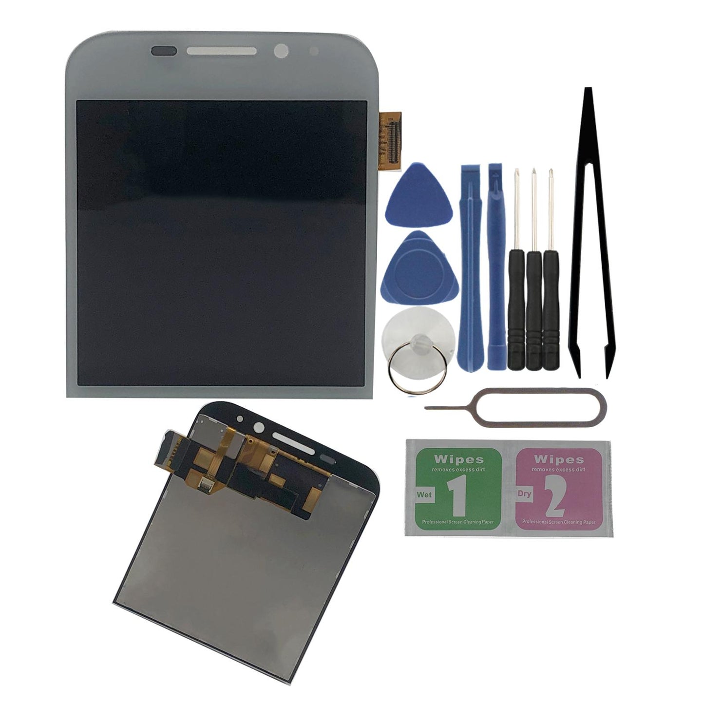 Touch Screen Spare Parts Repair Part with Frame for Blackberry Classic Q20