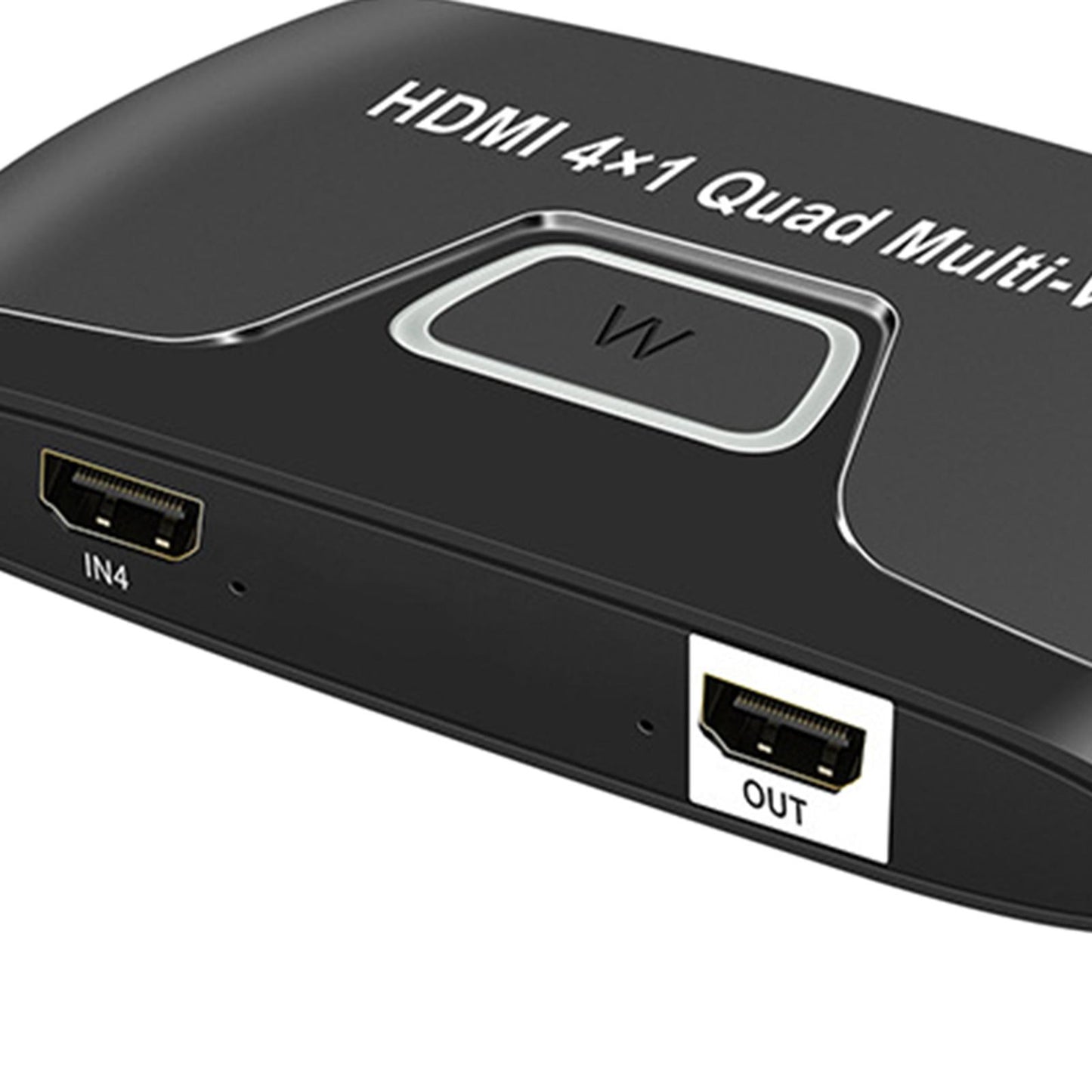 4x1 Audio Extractor Real Time Seamless HDMI Switcher Multiviewer for PC HDTV