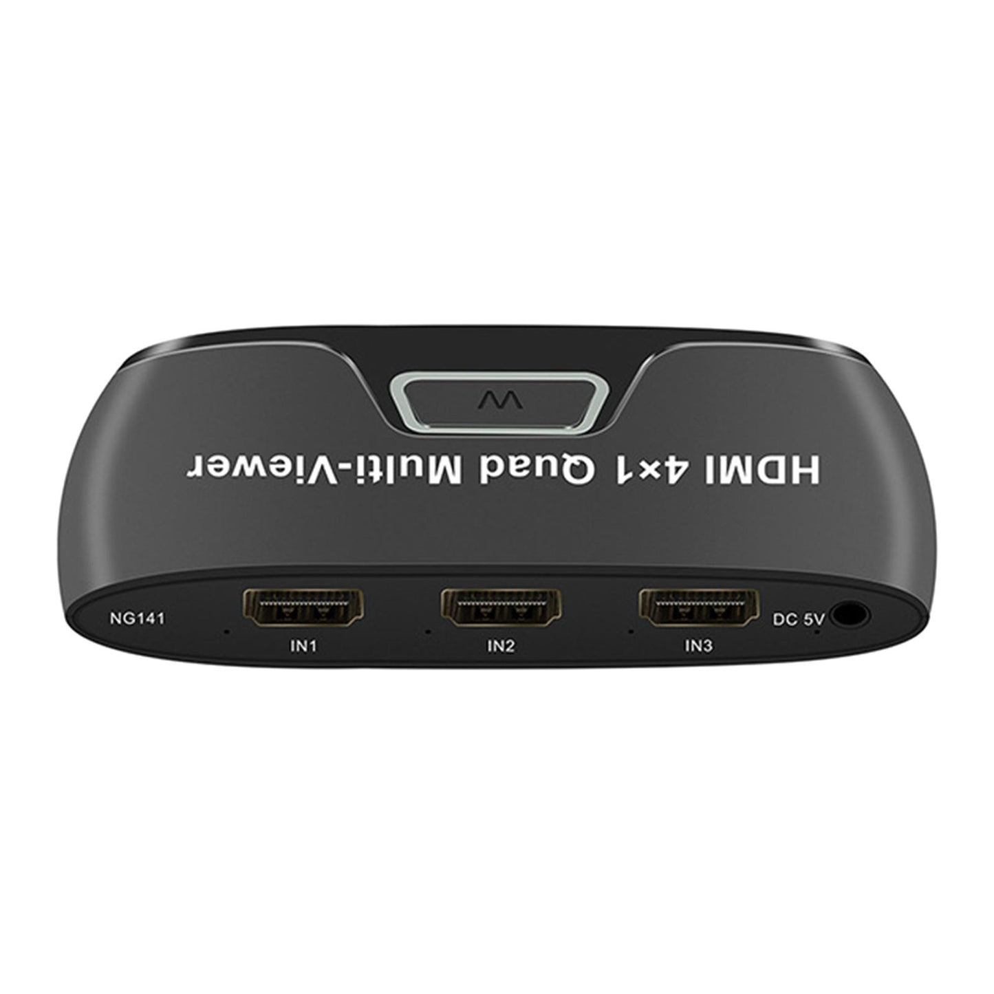 4x1 Audio Extractor Real Time Seamless HDMI Switcher Multiviewer for PC HDTV