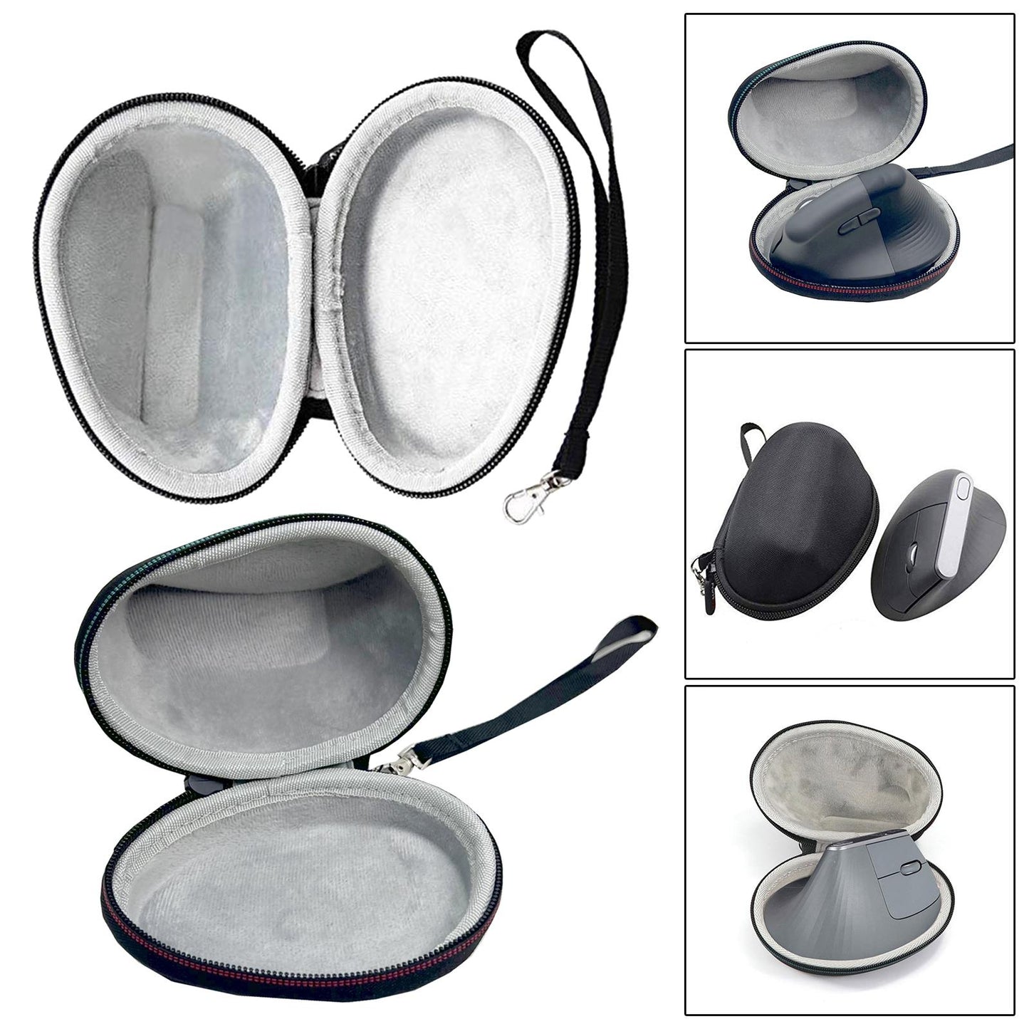 Hard Travel Case EVA for Logitech Ergonomic Mouse for MX Vertical