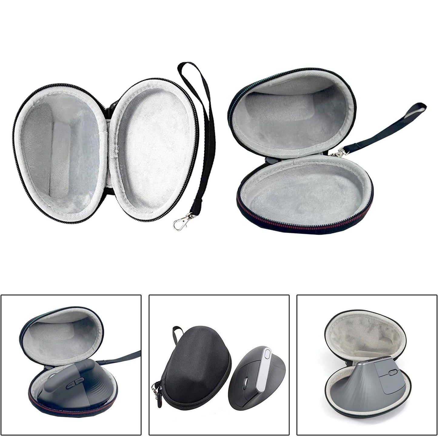 Hard Travel Case EVA for Logitech Ergonomic Mouse for MX Vertical